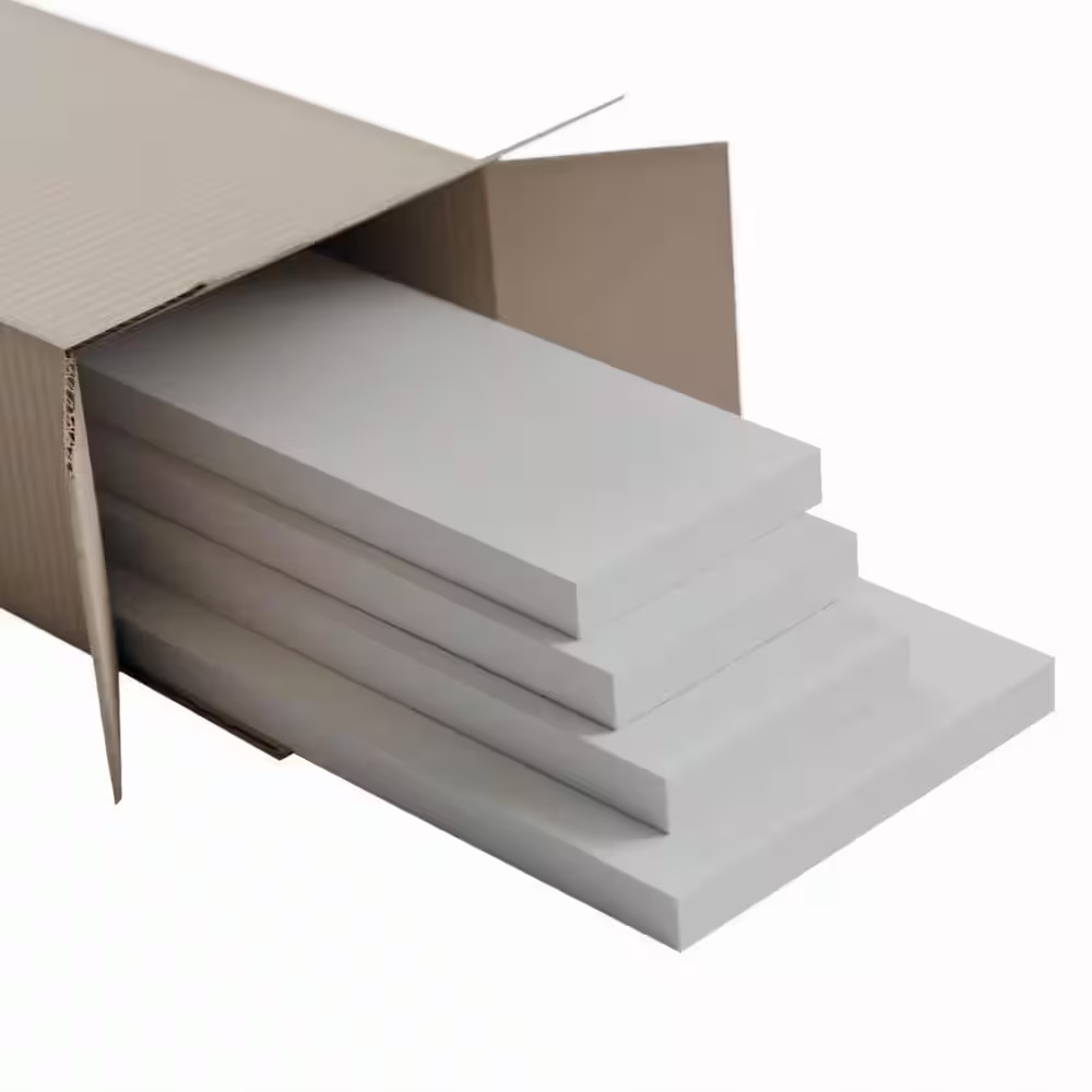 5/8 In. X 96 In. X 3-1/2 In. Expanded Cellular PVC Wainscoting Moulding Trim (4