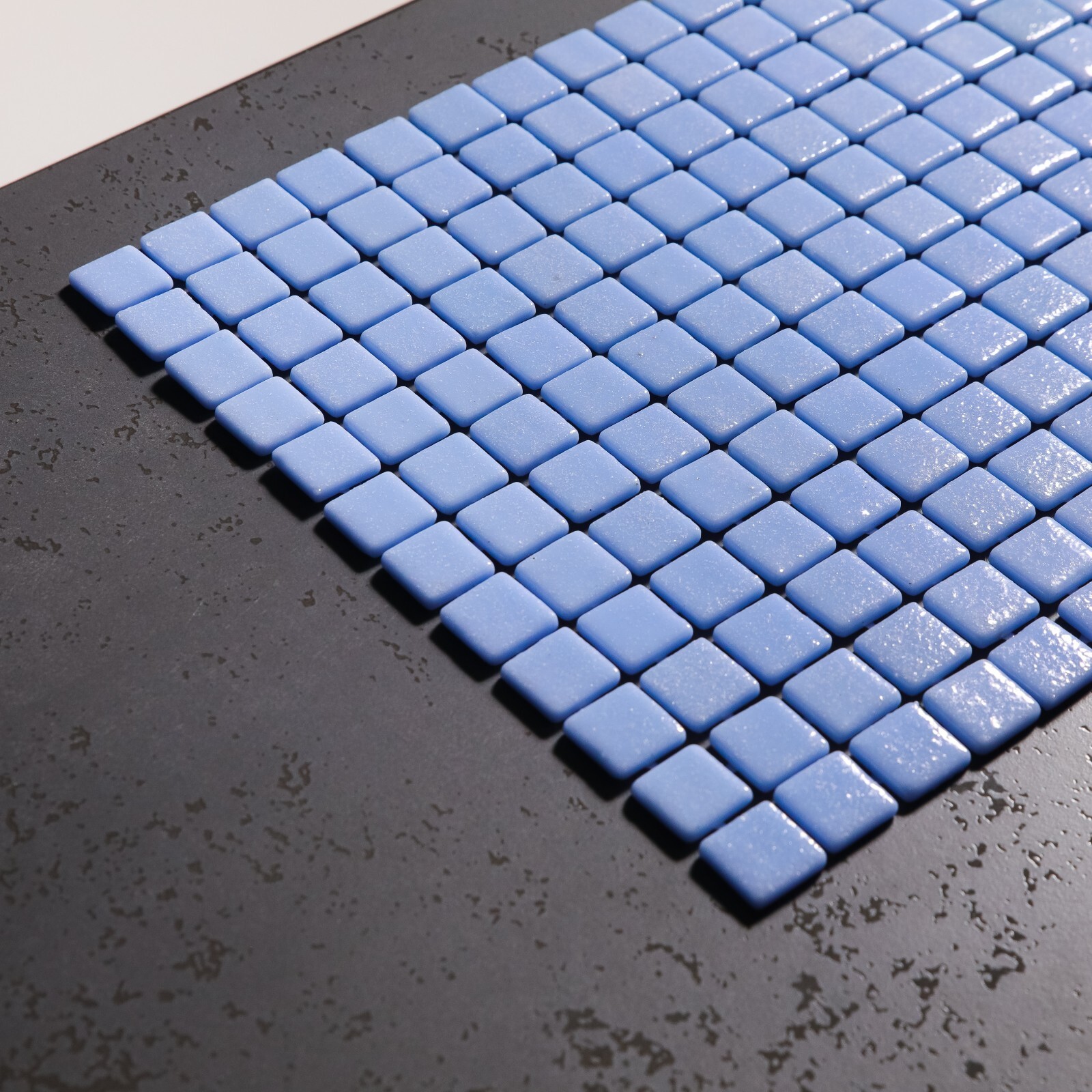 Pressed Glass Mosaic on Pool Net 32.5×51.5cm – Adriatic Pool Matte