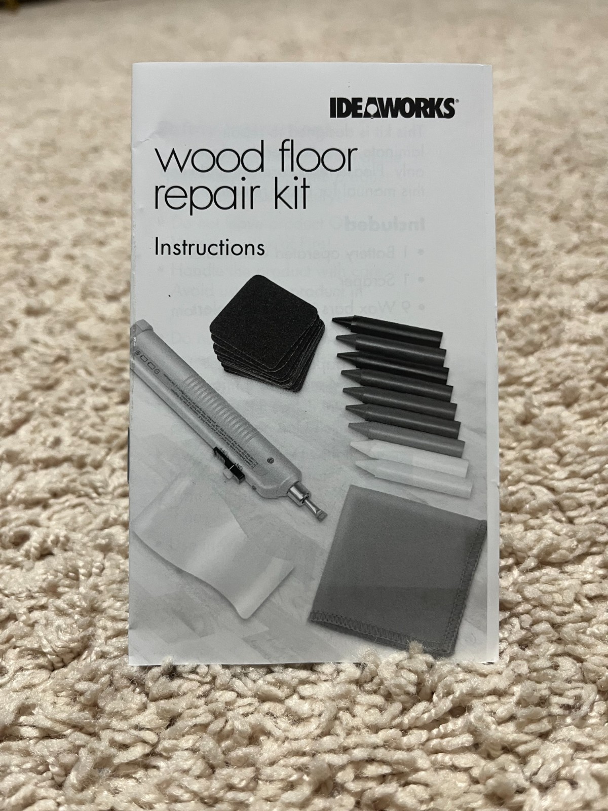 Brand New Wood Floor Repair Kit 24 piece