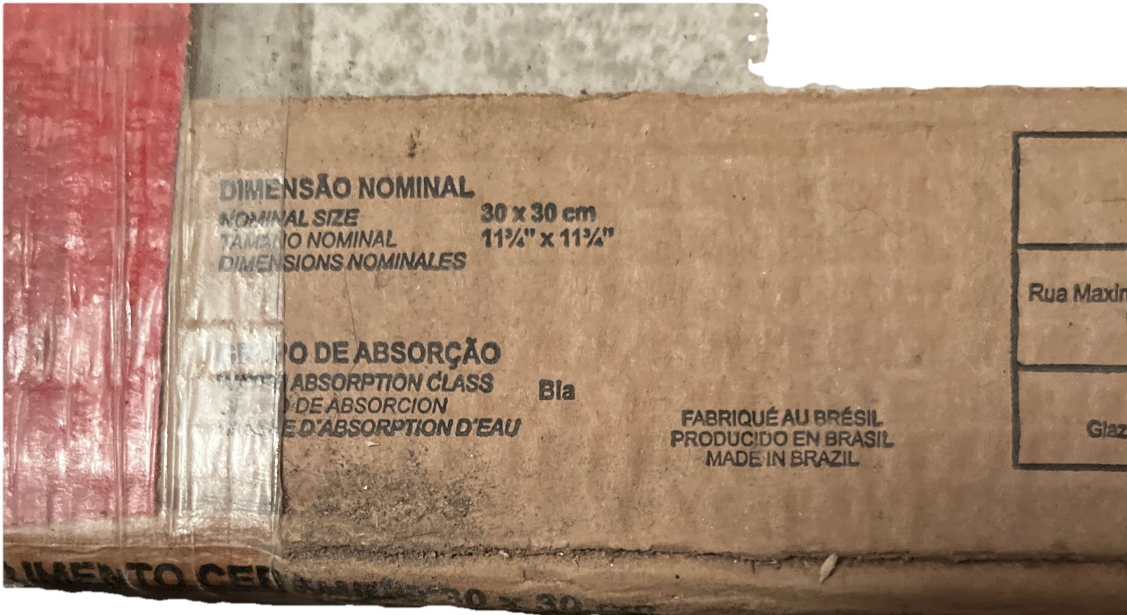 1 Box Of Sardegna Gray Eliane Indoor/ Outdoor Porc Floor Tiles. 15 Tiles 14.53