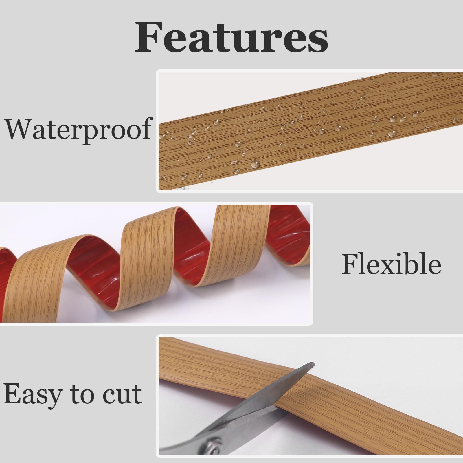 Floor Transition Strip for Carpet to Tile, Yellow, 4′ x 1.57″