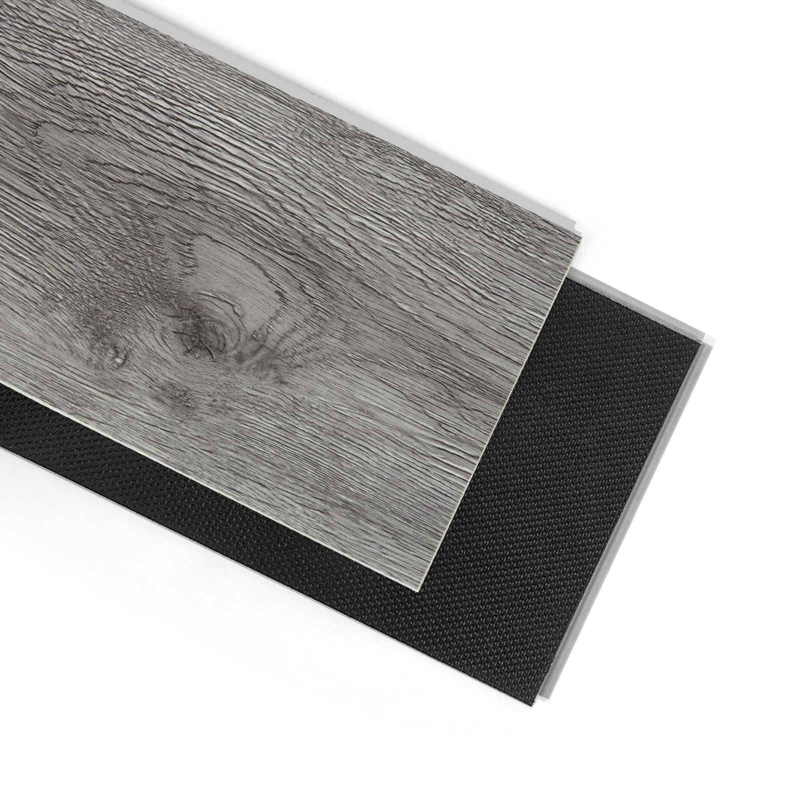 48″ x 7.2″ SPC Click-Lock Floating Floor Tiles, 10-Pack, Waterproof Luxury Wood