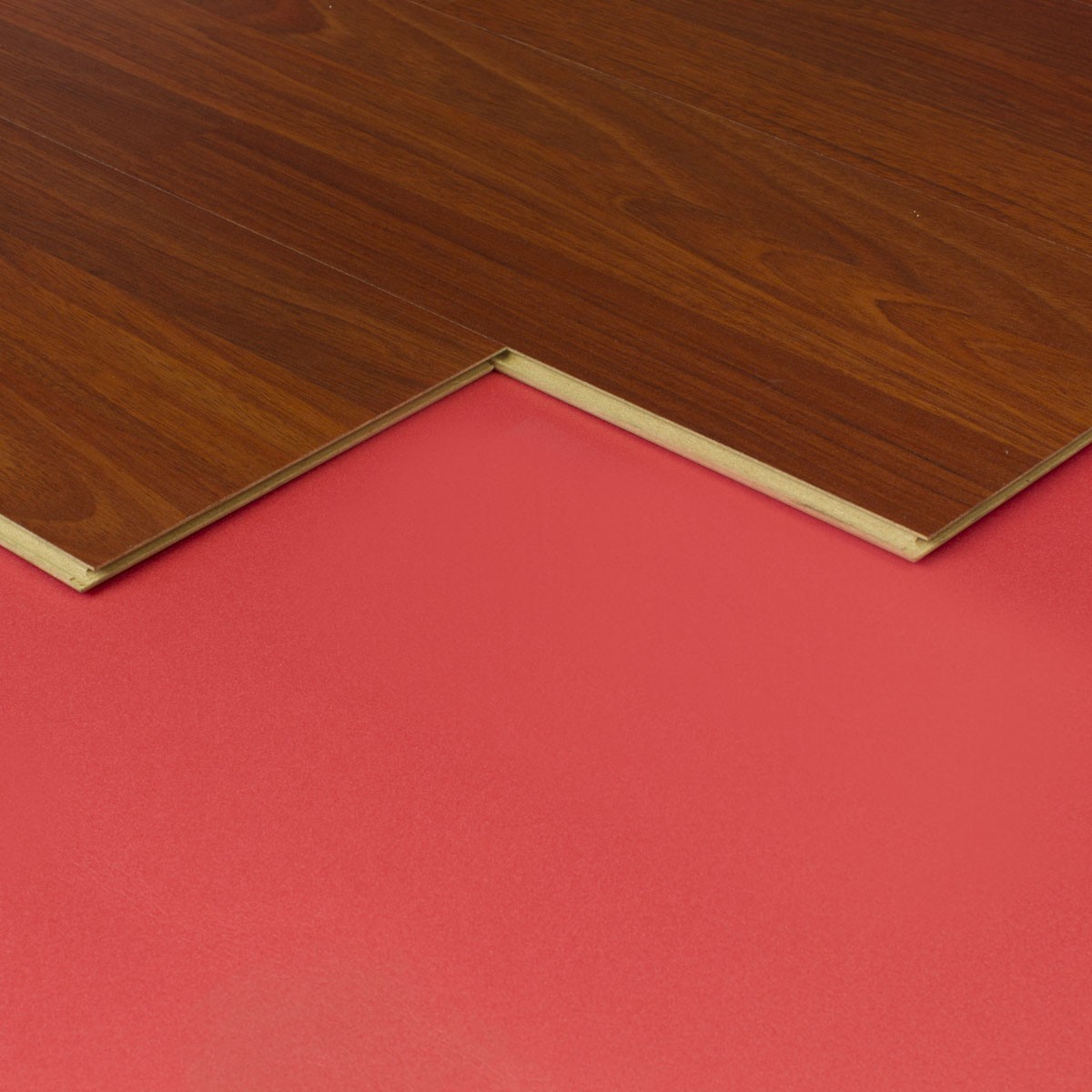 3 in 1 UNDERLAYMENT Laminate Foam 3.2mm 100 sq.ft Red by LessCare