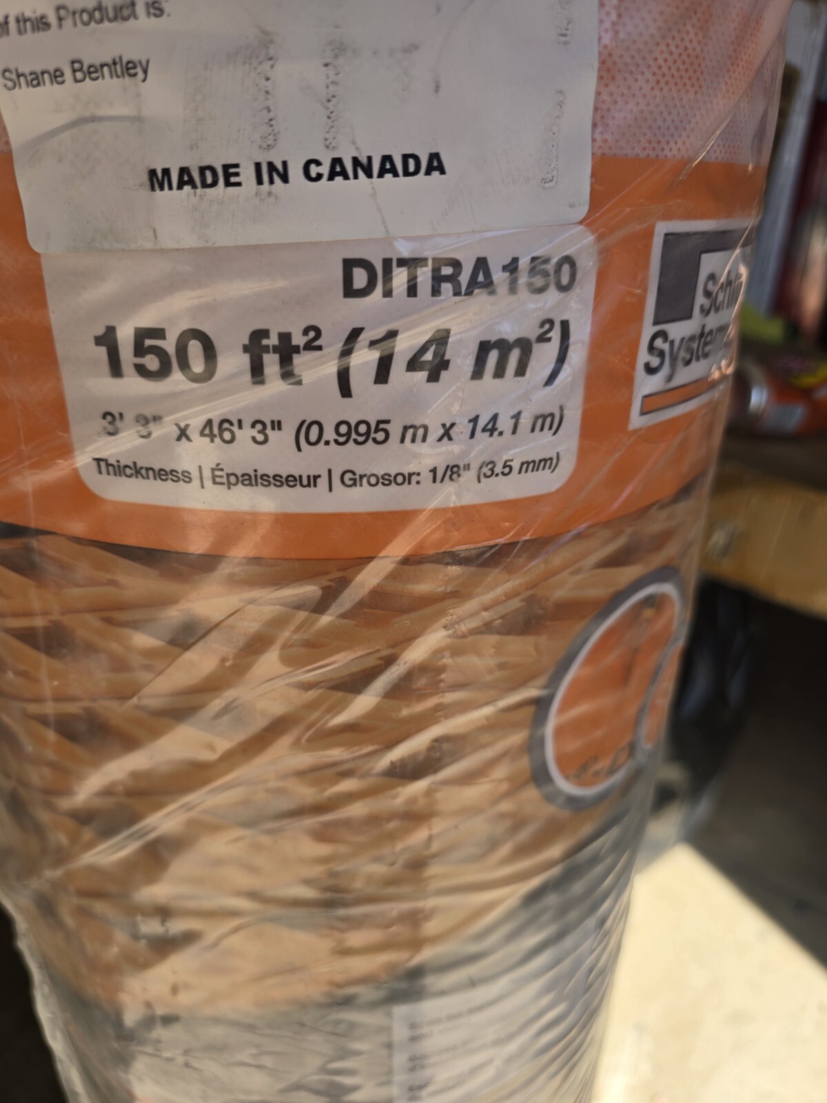 Schluter Ditra Uncoupling Membrane – 150 SqFt Roll