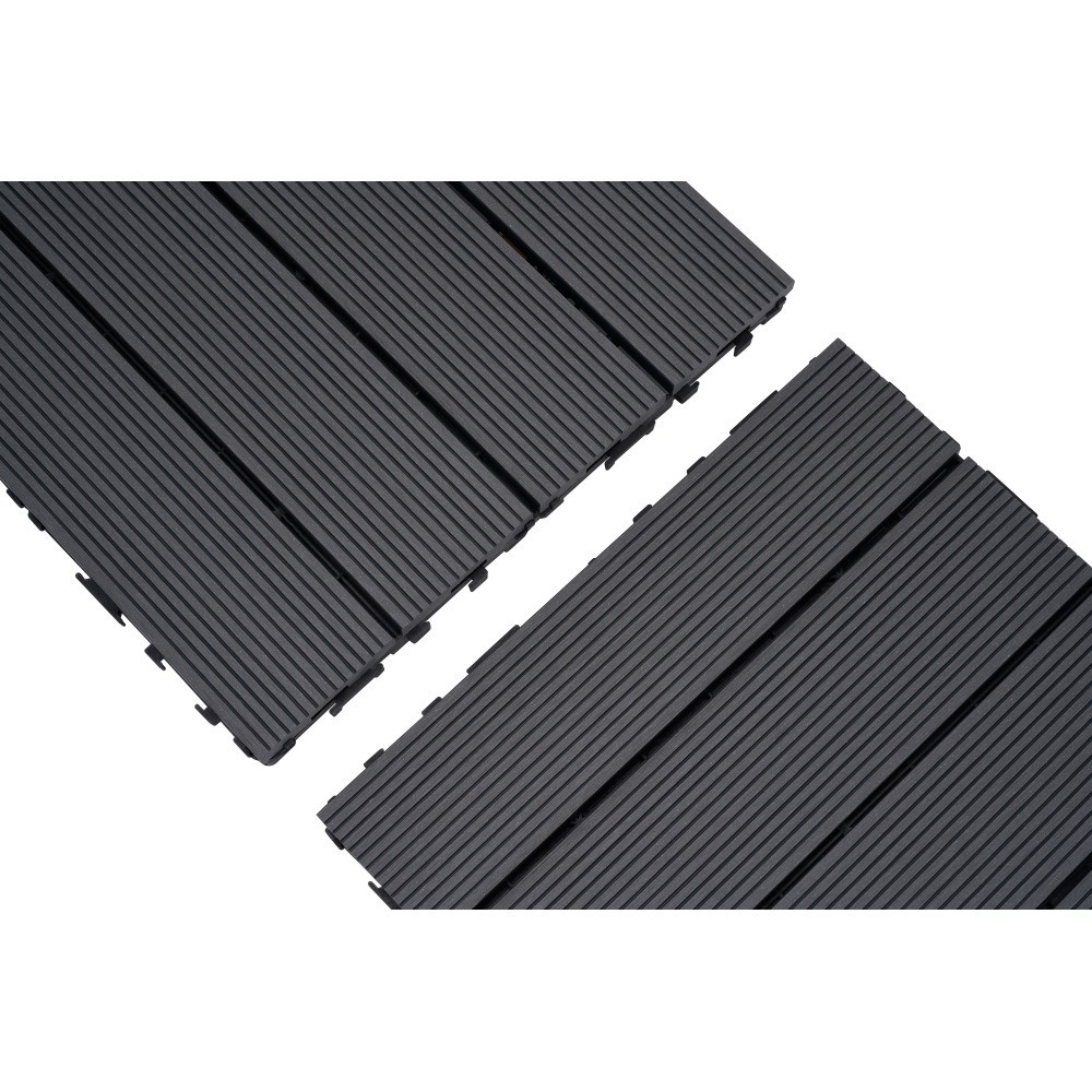 Waterproof Outdoor Indoor Flooring for Patio Backyard DIY Interlocking Deck Tile