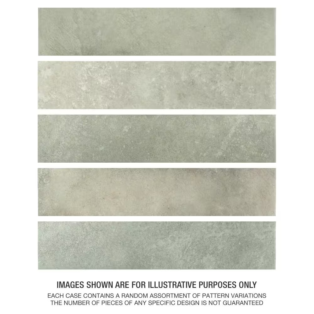 Heritage Jungle 2-3/8 In. X 9-5/8 In. Porcelain Floor and Wall Tile (5.78 Sq. Ft