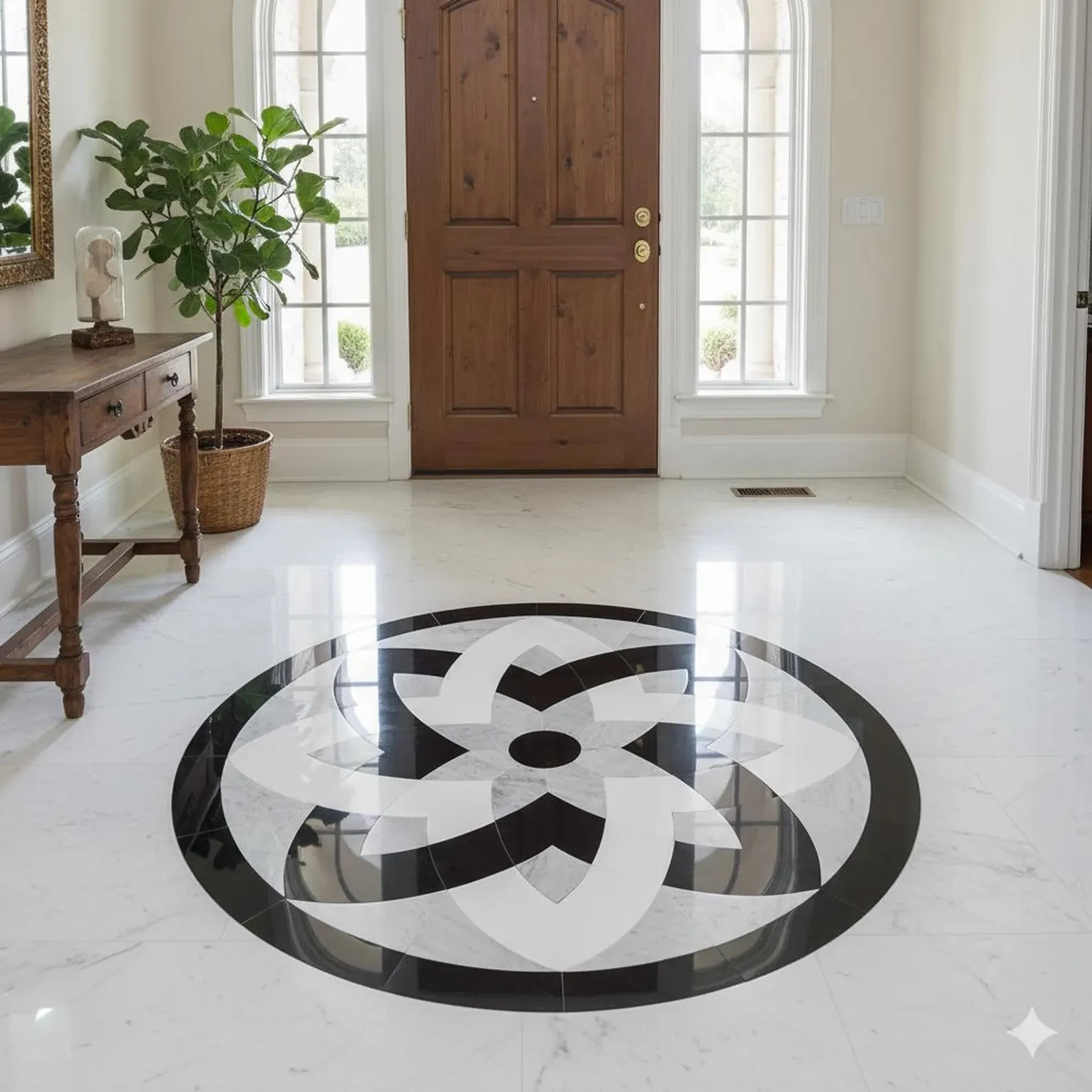 Floor Marble Medallion