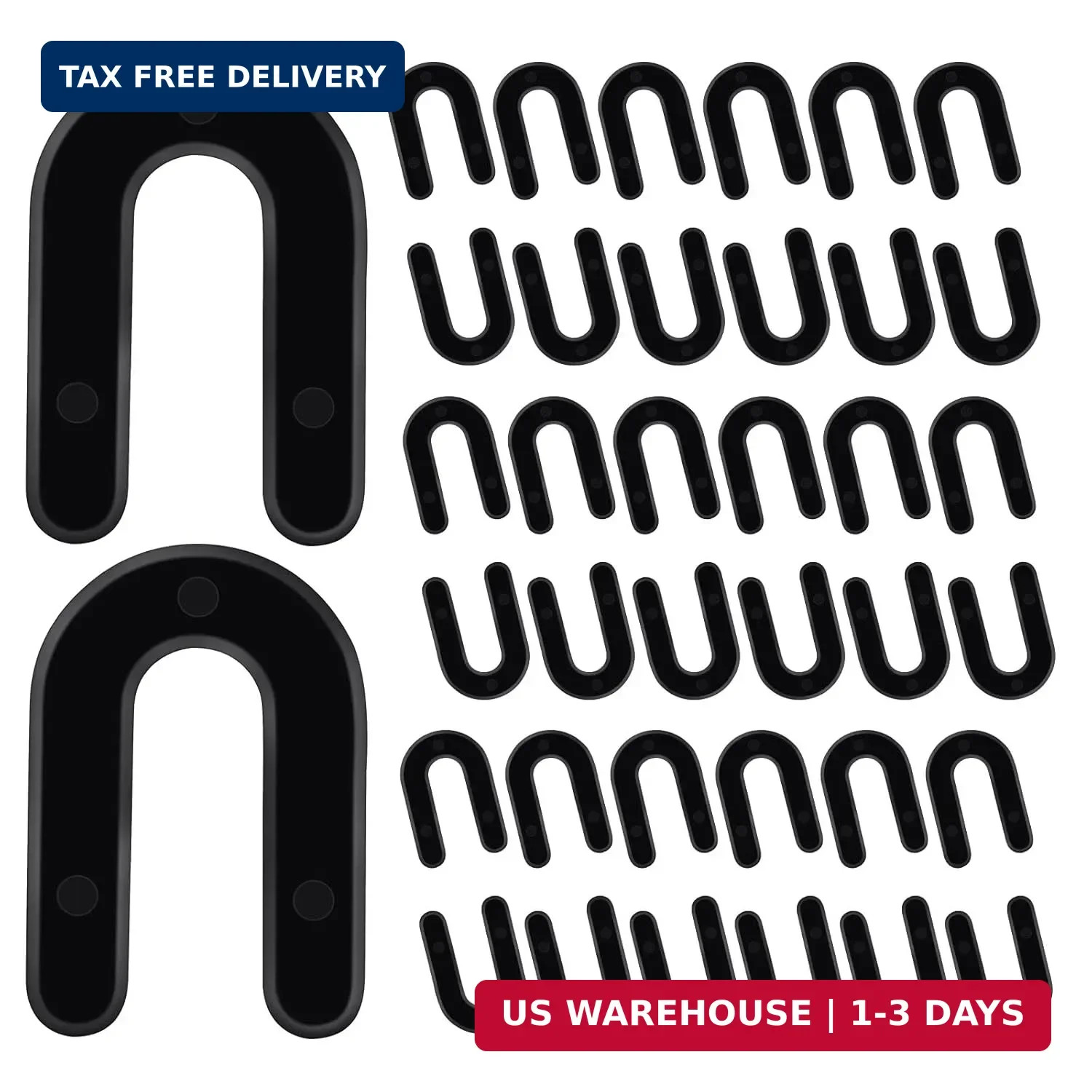 1/4 Inch Plastic Horseshoe Shims U Tile Spacers, Tile Leveling System Tile Space