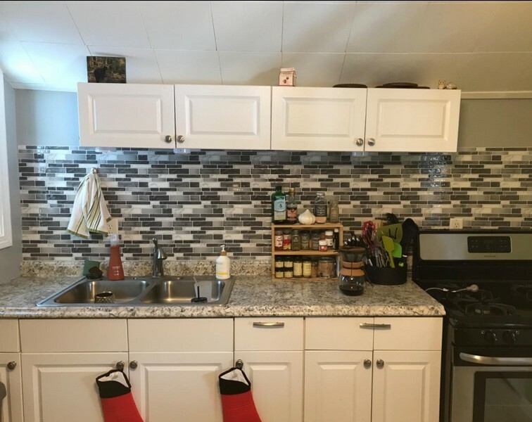 Art3d 10 Pieces Peel and Stick Kitchen Backsplash Tiles Self Adhesive Tile