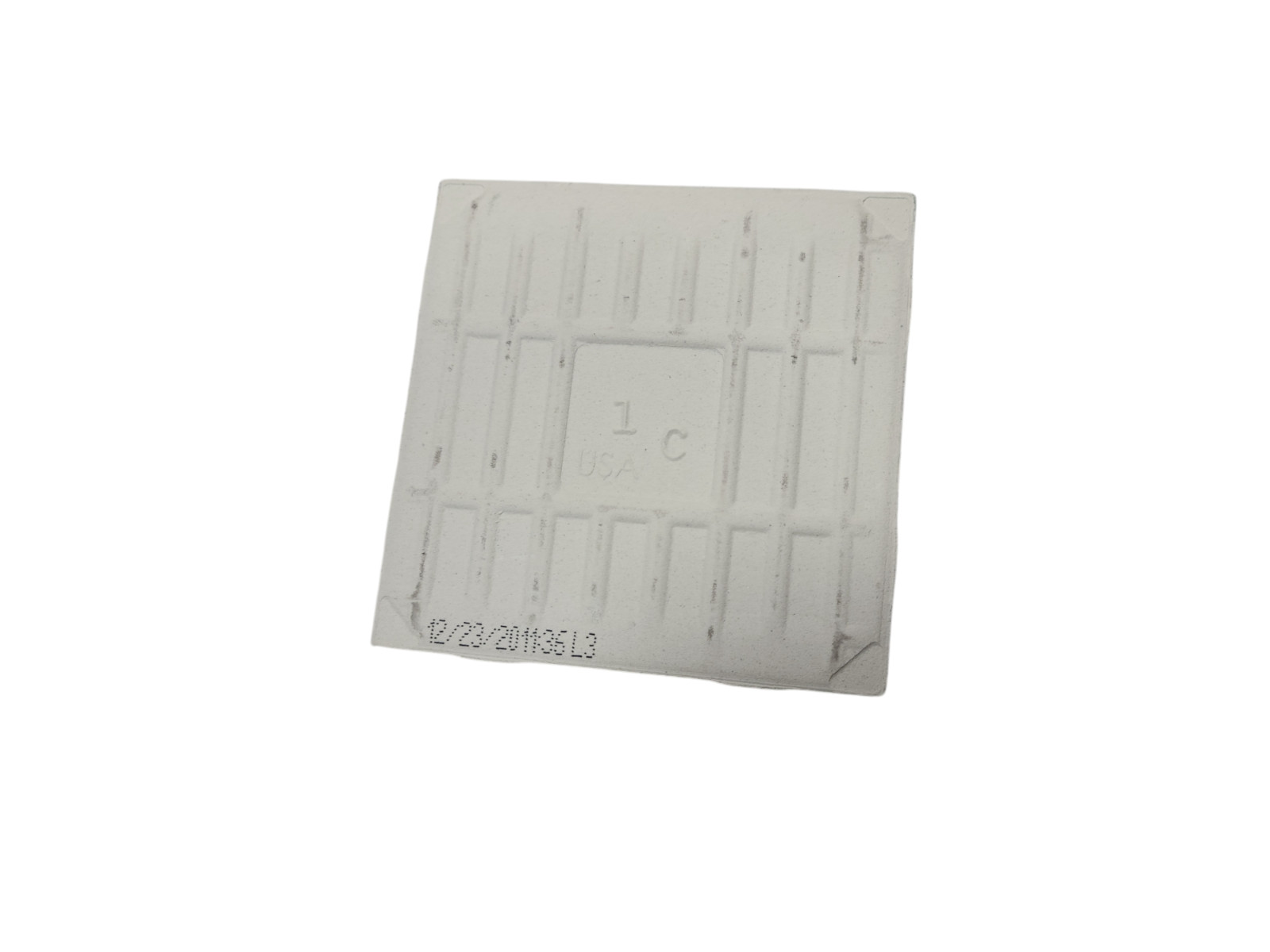 Light Green Ceramic Tile 4.25 in Subway Square Vintage Mid Century Modern Retro