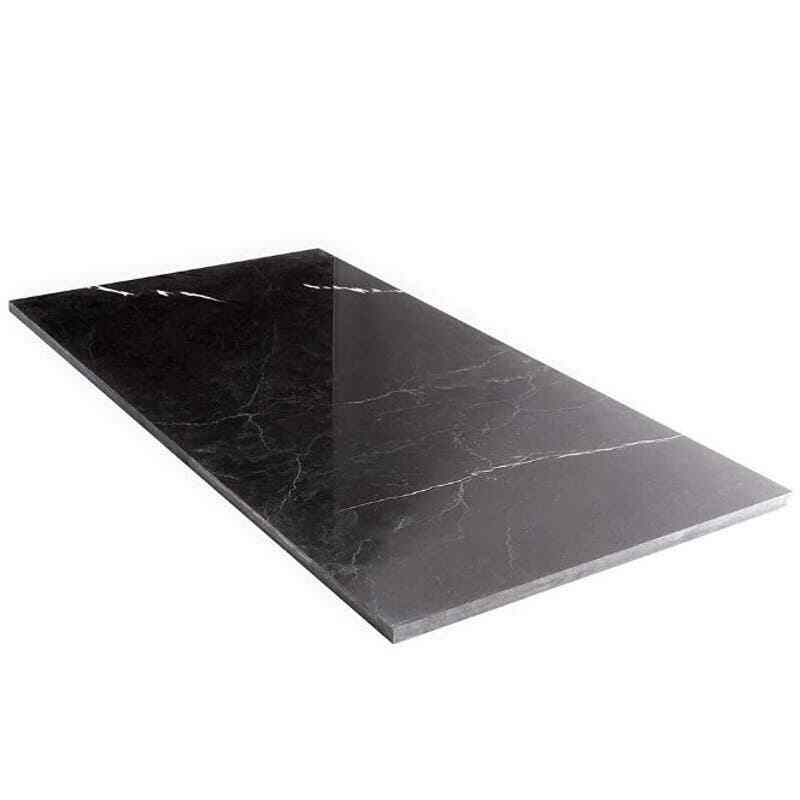 20 Sq Ft Blackout Nero Marquina 12″ x 24″ Polished Marble Floor & Wall Tile LPU