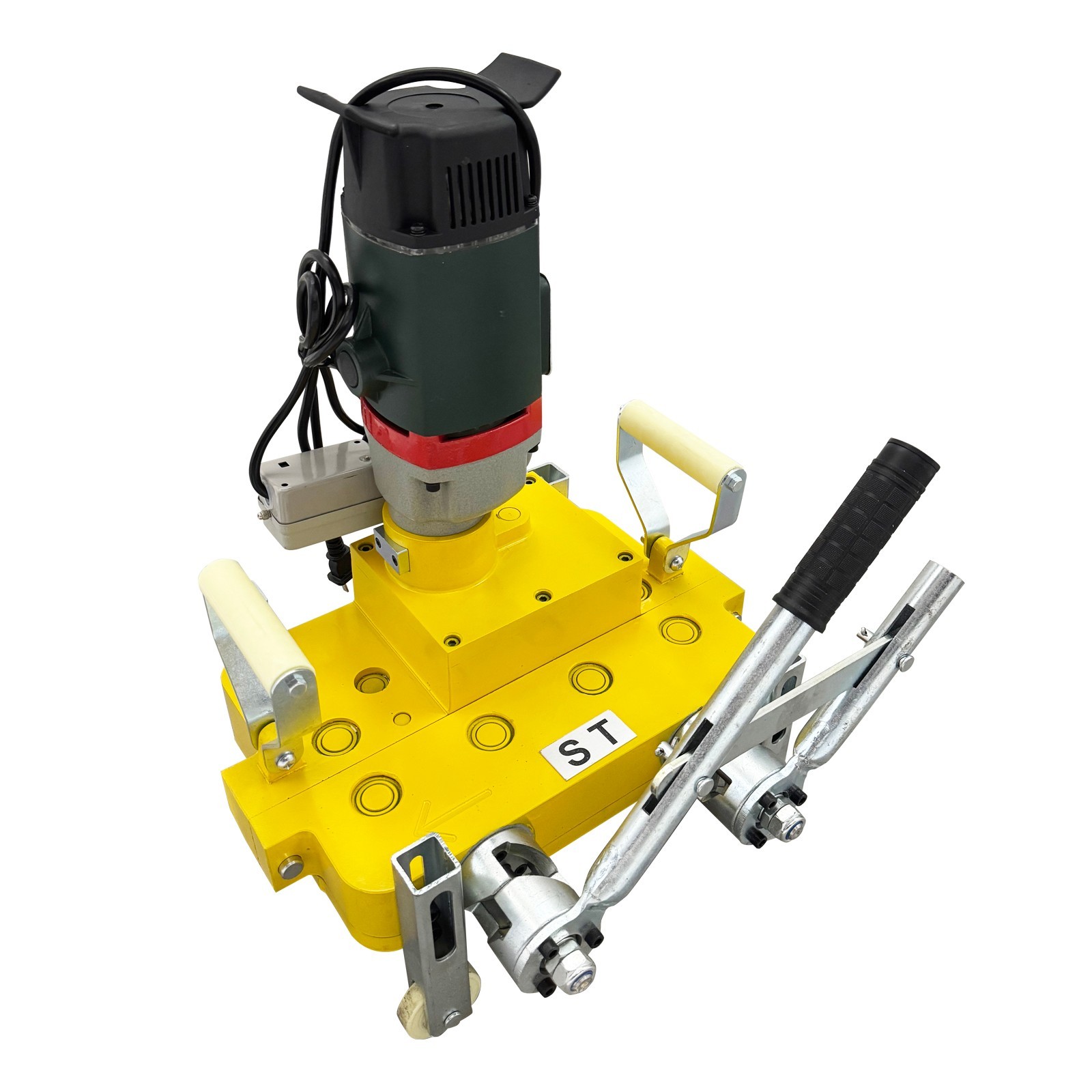 220V 1PH 2.4KW Metal Roof Roll Forming Machine Colored Steel Tile Seamer