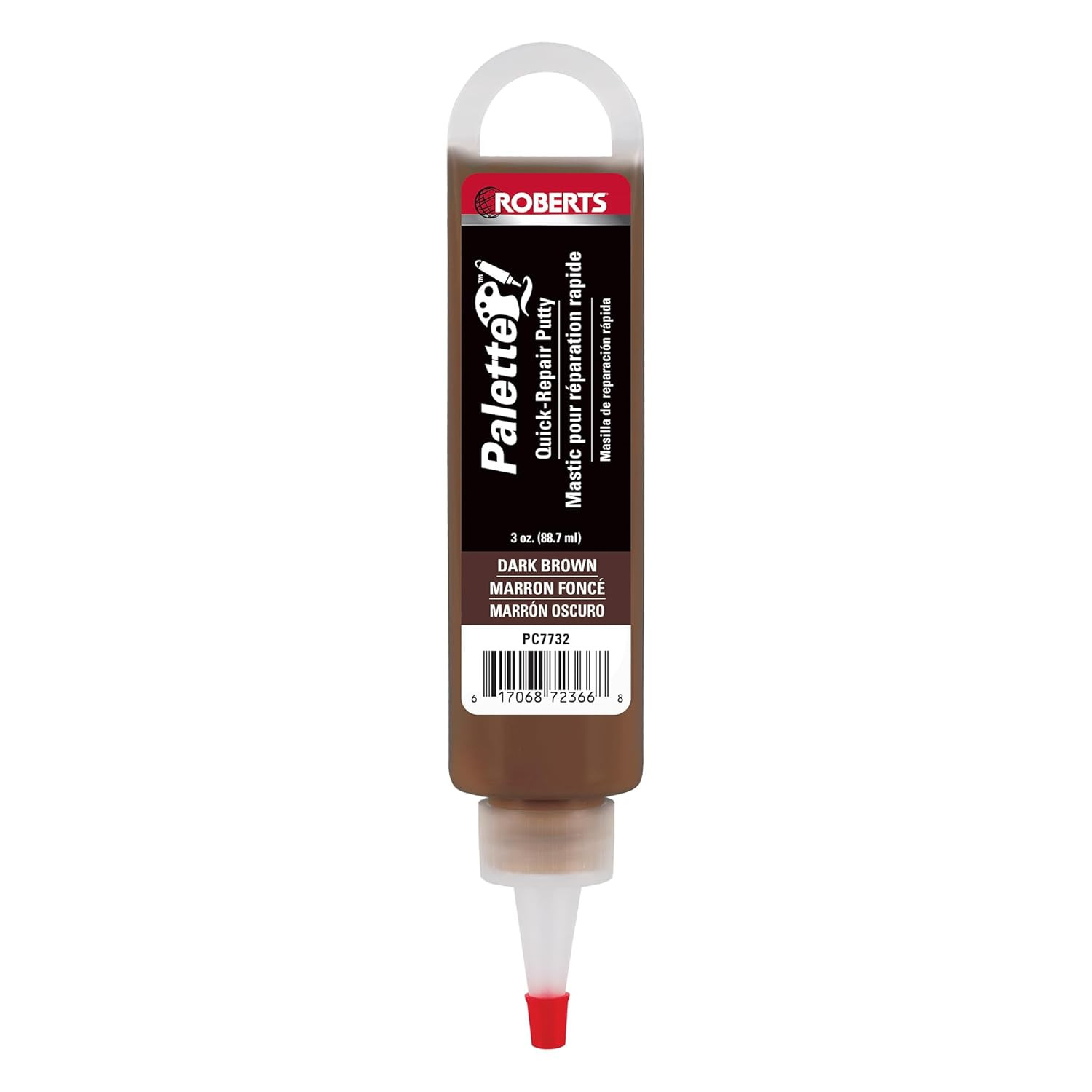 Roberts Palette Quick-Repair Putty for Wood, Laminate & Vinyl – Dark Brown