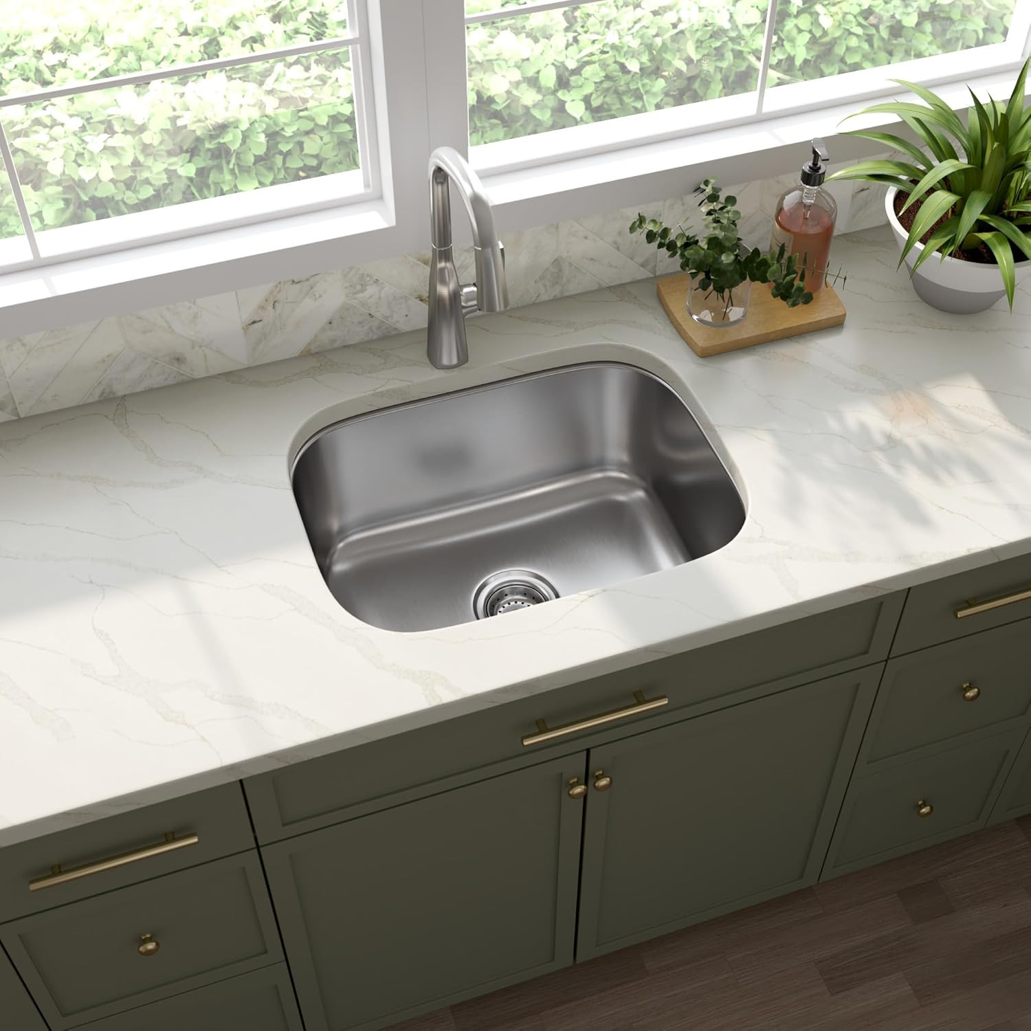 Arabescato Venato White Honed Marble Tile 12×12 for Backsplash & Floors