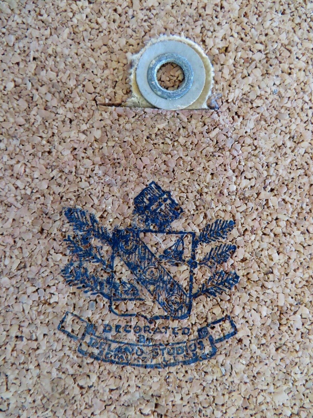 Mount Vernon Decorative Souvenir Ceramic Tile Trivet Cork Back Delano Studios