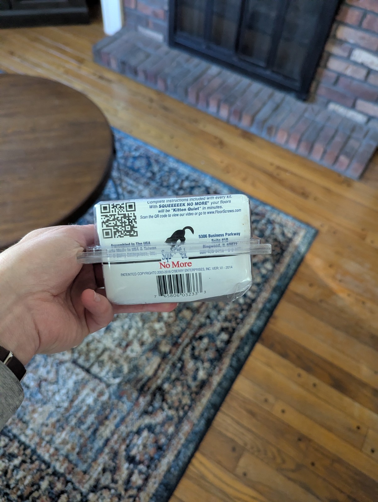 SQUEEEEEK NO MORE: Floor Squeak Kit (Brand New)