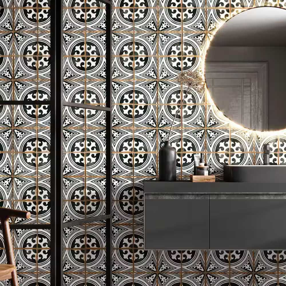 Casablanca 5 In. X 5 In. Fida Ceramic Tile (5.27 Sq. Ft./Case)