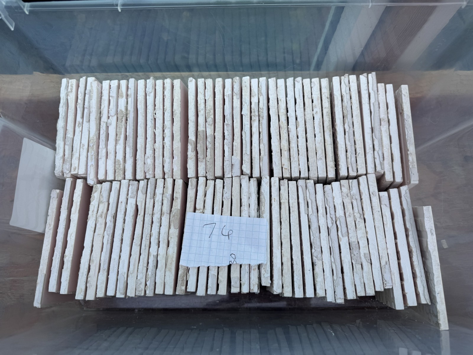 Vintage Mid Century Gladding McBean Pink & Burgundy ceramic tiles various sizes