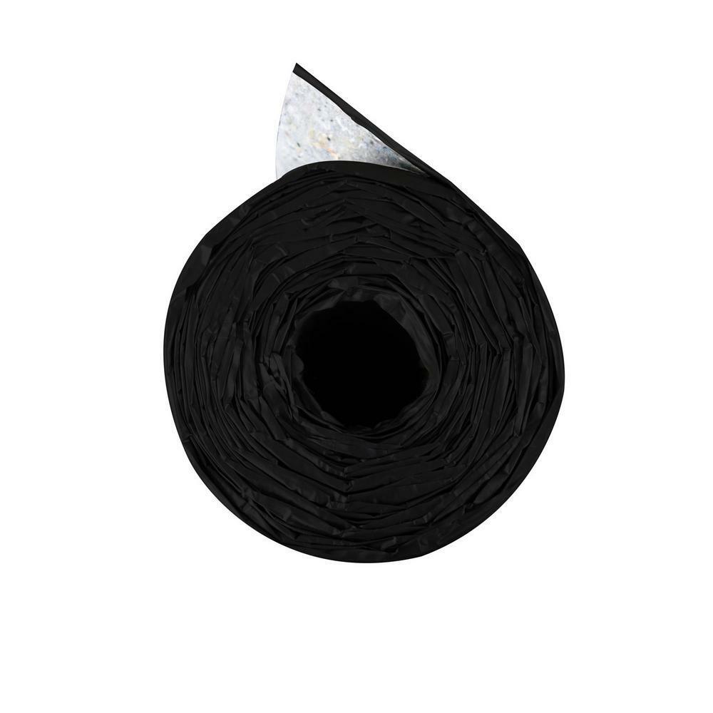 QuietWalk Acoustical Underlayment Black Antimicrobial Attached Vapor Barrier