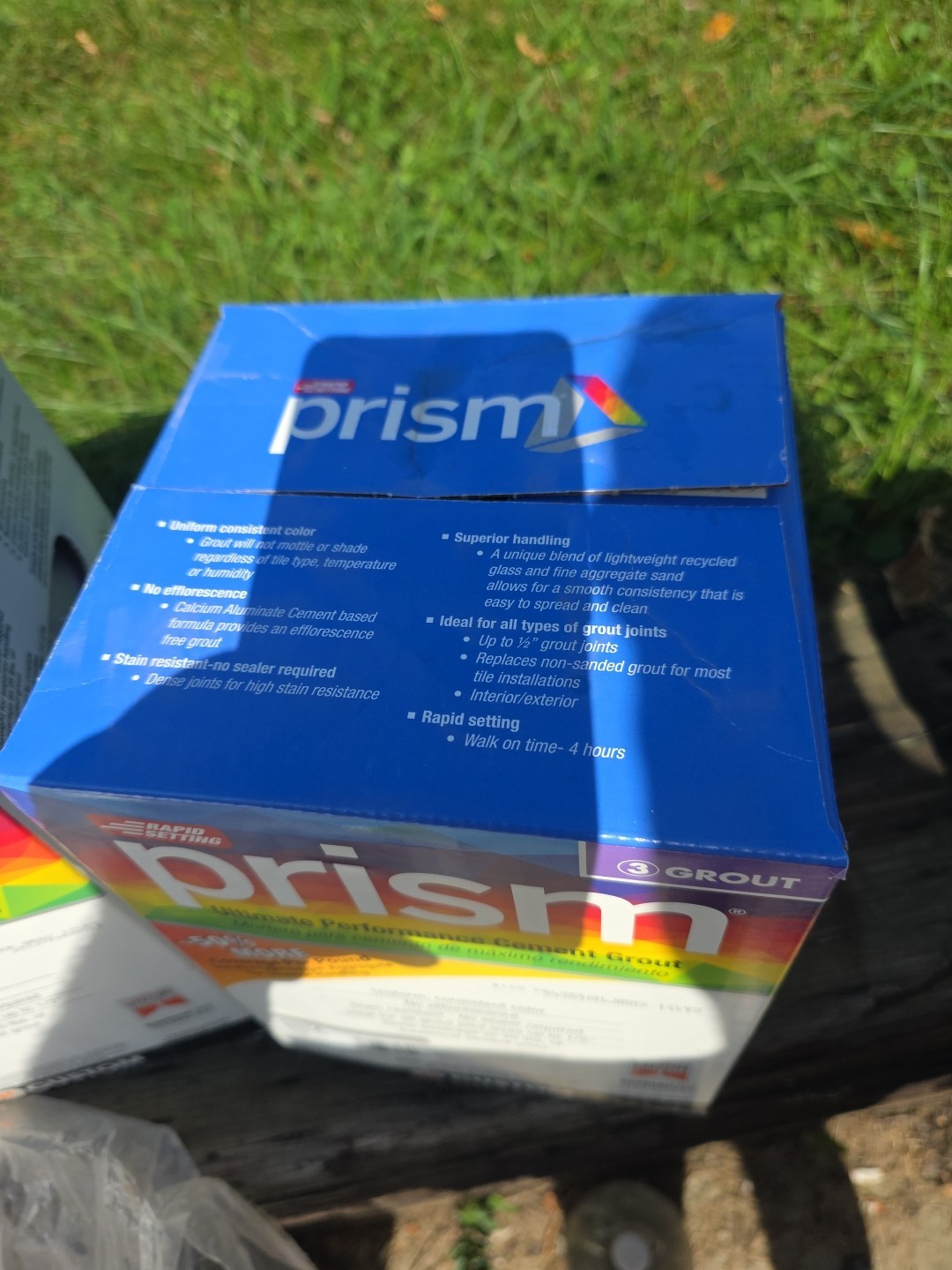 Custom Prism Grout Color Delorean Gray