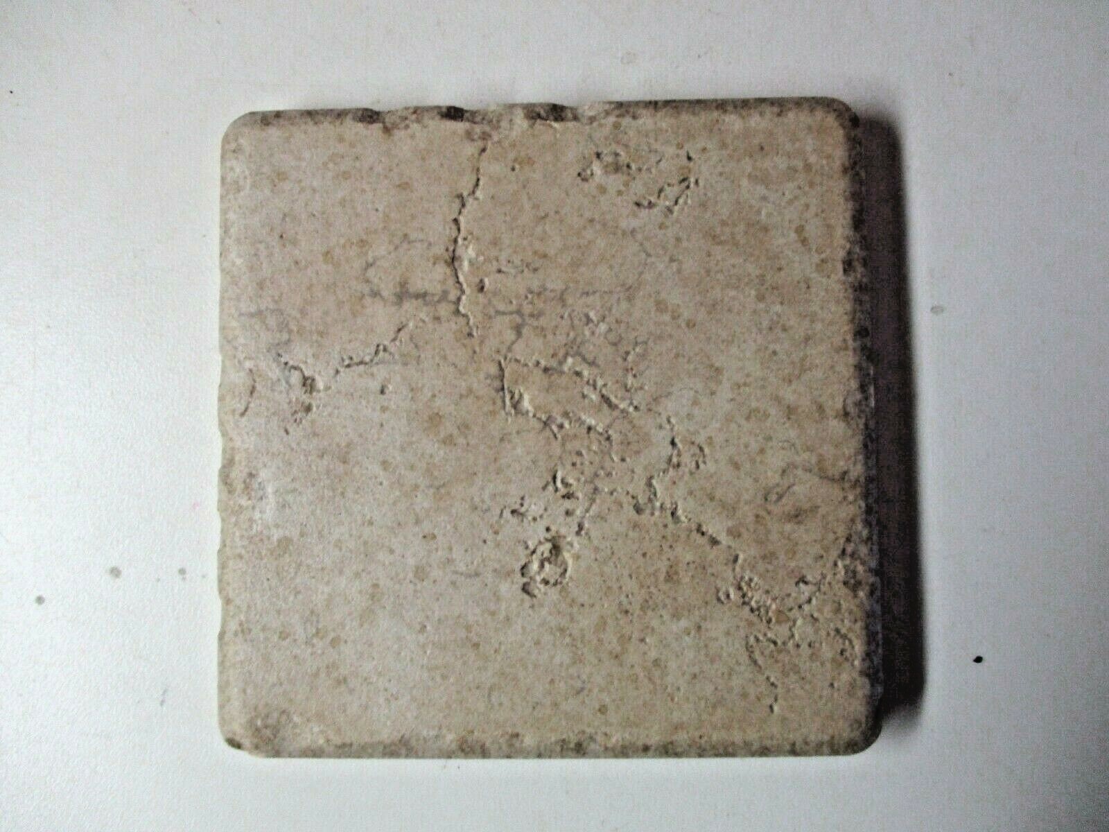 Thermae Cerdomus Italy Sq. 3-7/8″ Beige Matte Imitation SandStone Tile 1 Vintage