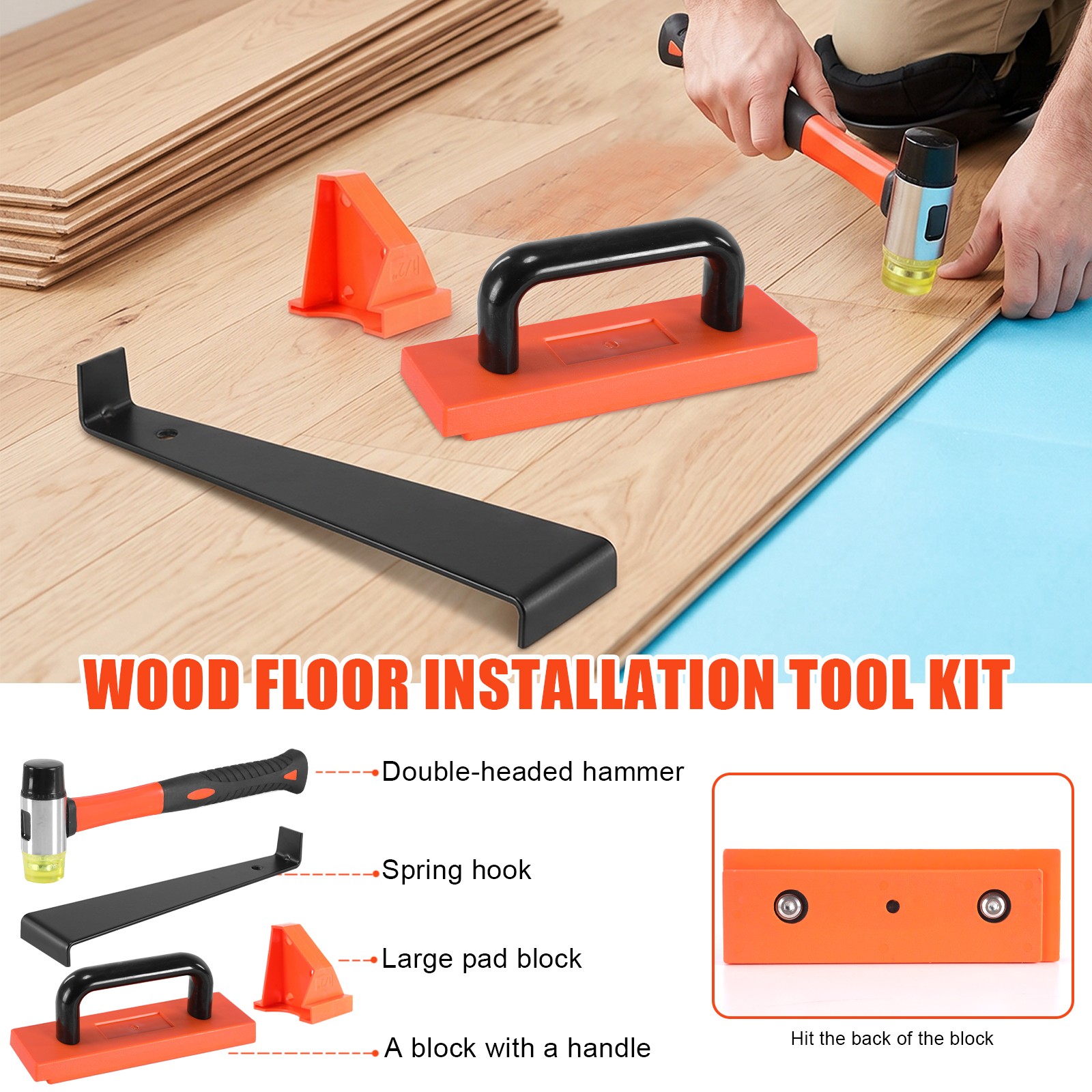 23Pcs Floor Fixing Spacer Tools Multi Purpose for Home Renovation