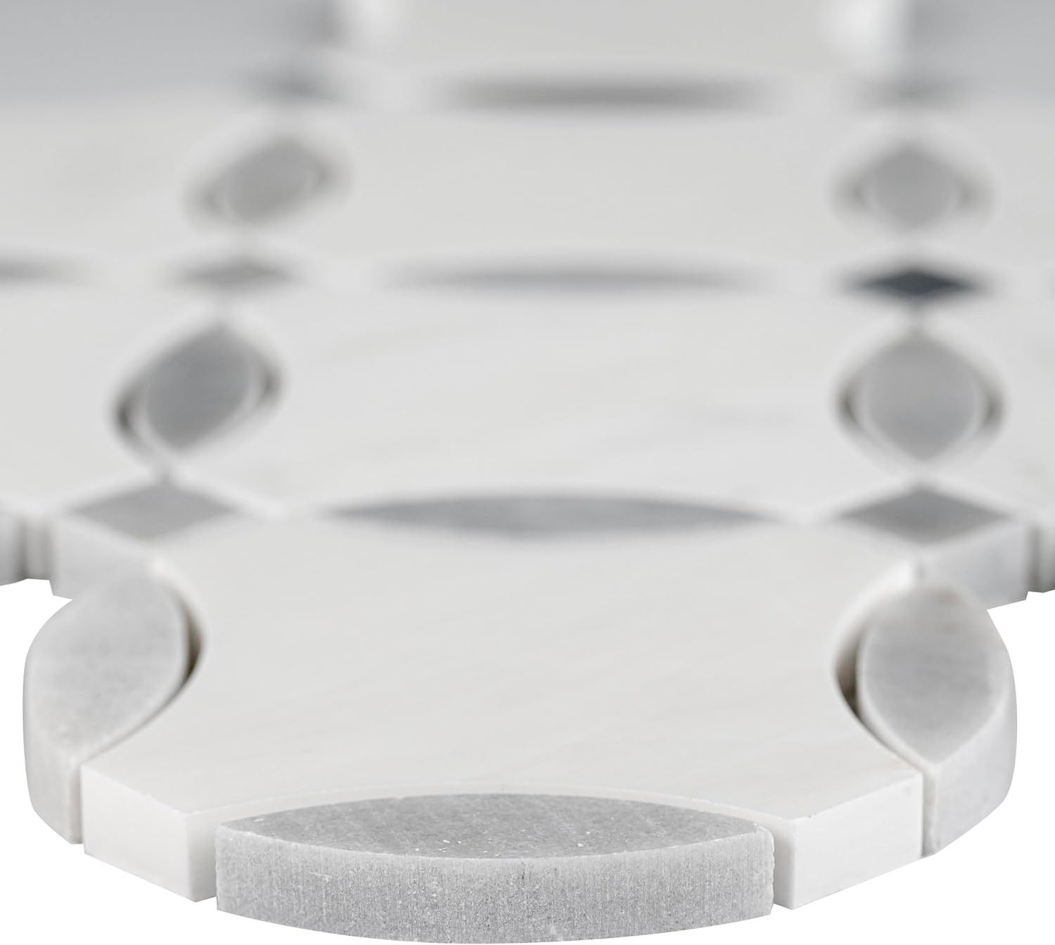Bianco Dolomite 11×11 Polished Marble Tile for Elegant Backsplashes
