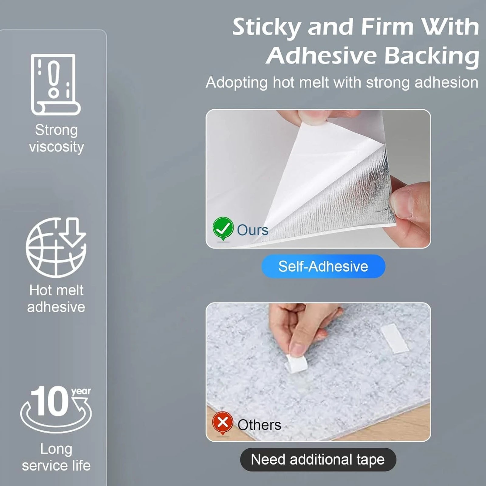 20/40pcs Peel and Stick Marble Floor WallPanels 23.6″x11.8″ PVC Tiles Sticker