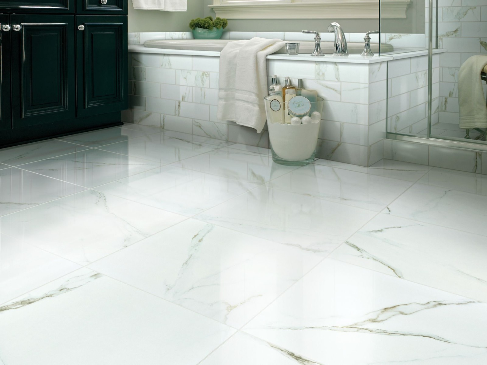 Shaw CS36V Casino – 12″ x 24″ Rectangle Floor Tile – Polished – Statuario