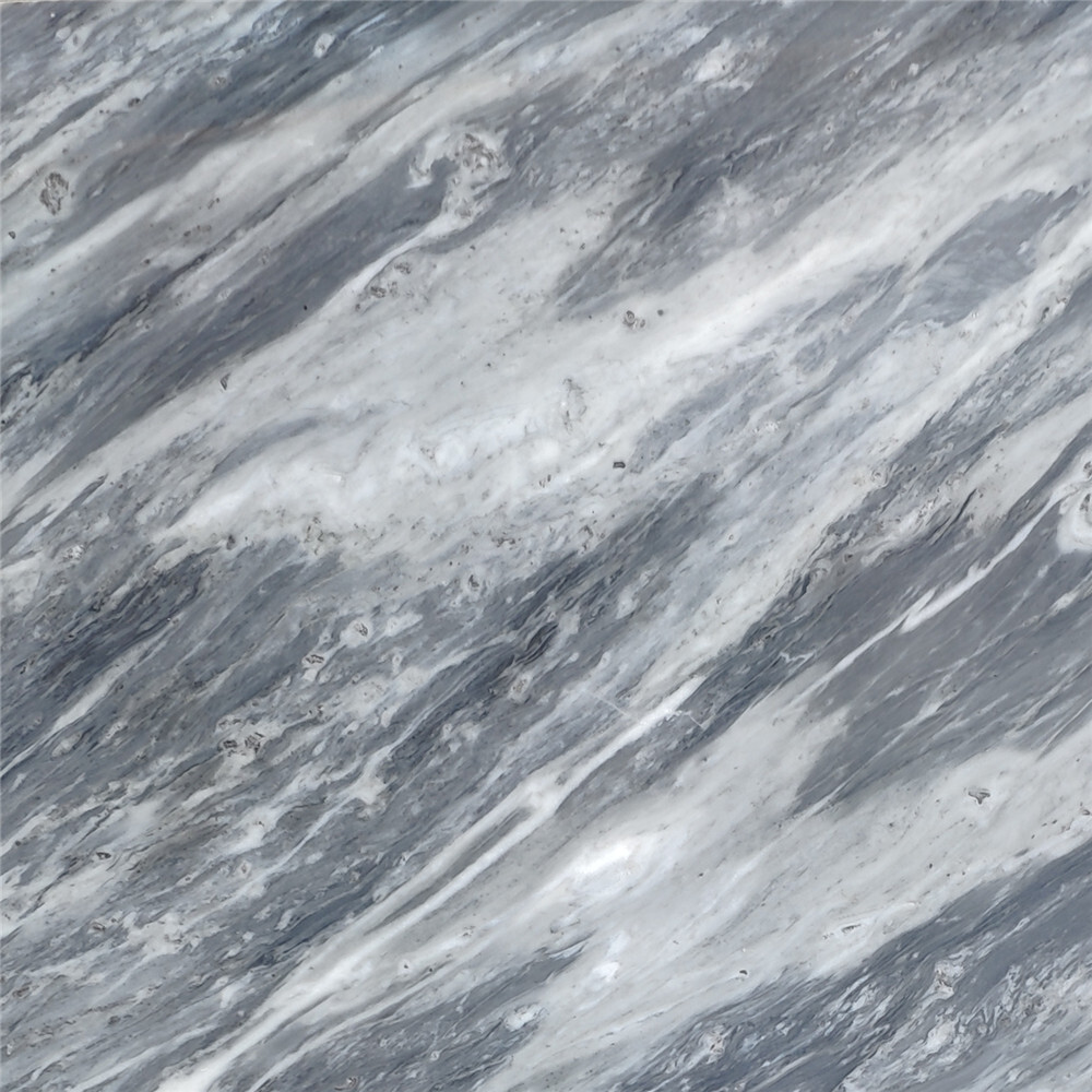 K46P 24×24 Bardiglio Gray Italian Marble Wall Floor Polished Tile