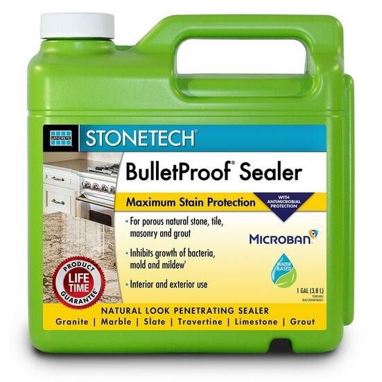 STONETECH BulletProof Sealer, 1 Gallon (3.8L) Bottle 1 Gallon, Clear