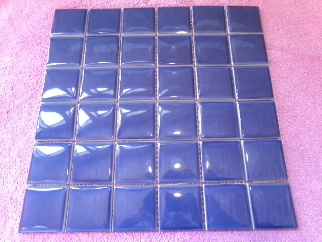 1 Case Equipe Floor Wall Blue Ceramic Tiles Mosaic 10 Sq. Ft. 12″ More Avail.