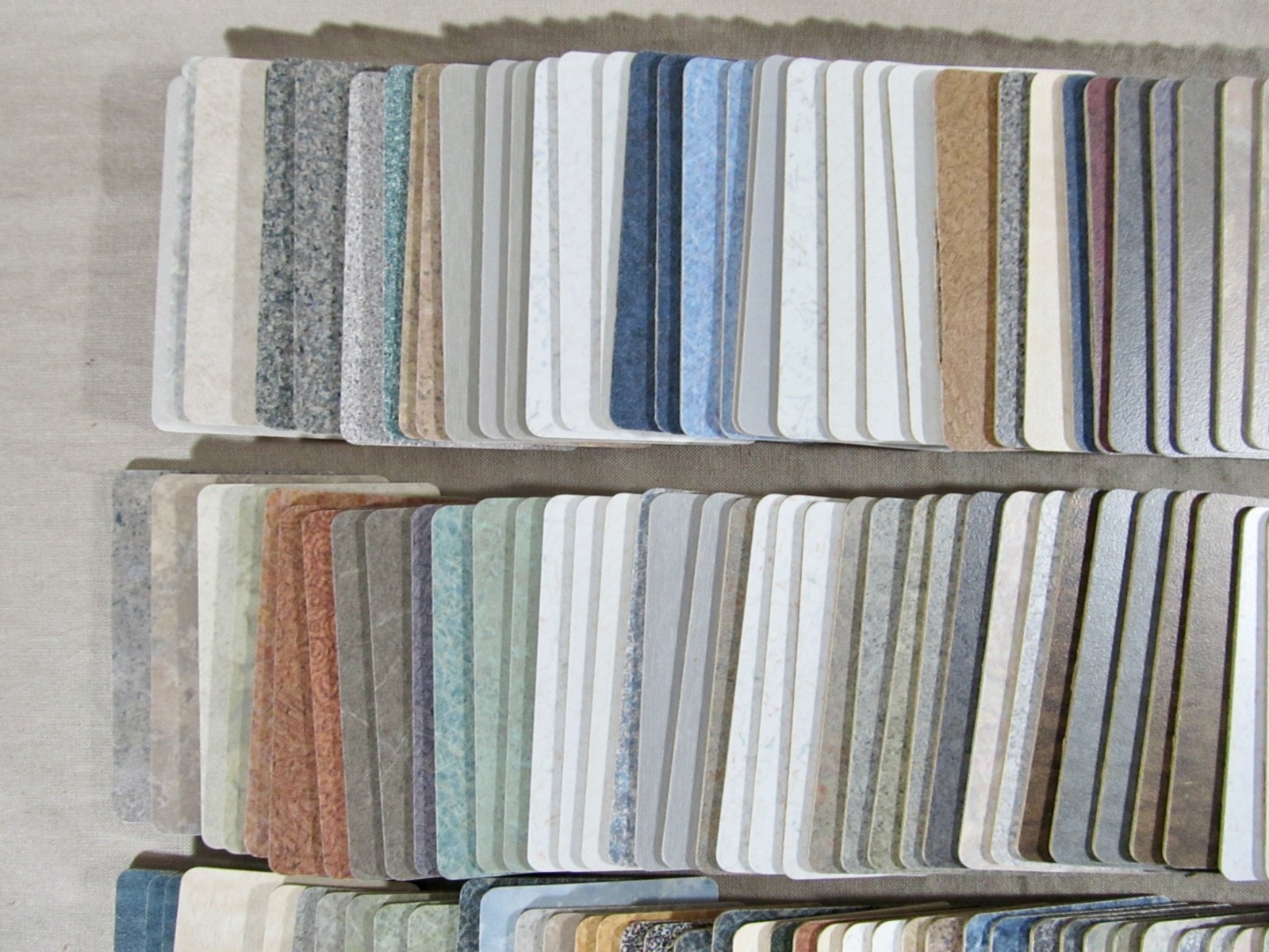 Lot of 210 Vintage Wilsonart Mixed Patterned Laminate Samples for Crafts