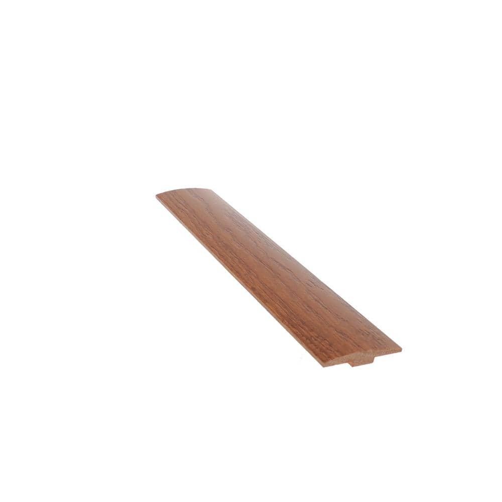 ROPPE Adelle 78″ T-Molding – High Gloss Wood, 2″ Wide, 0.28″ Thick