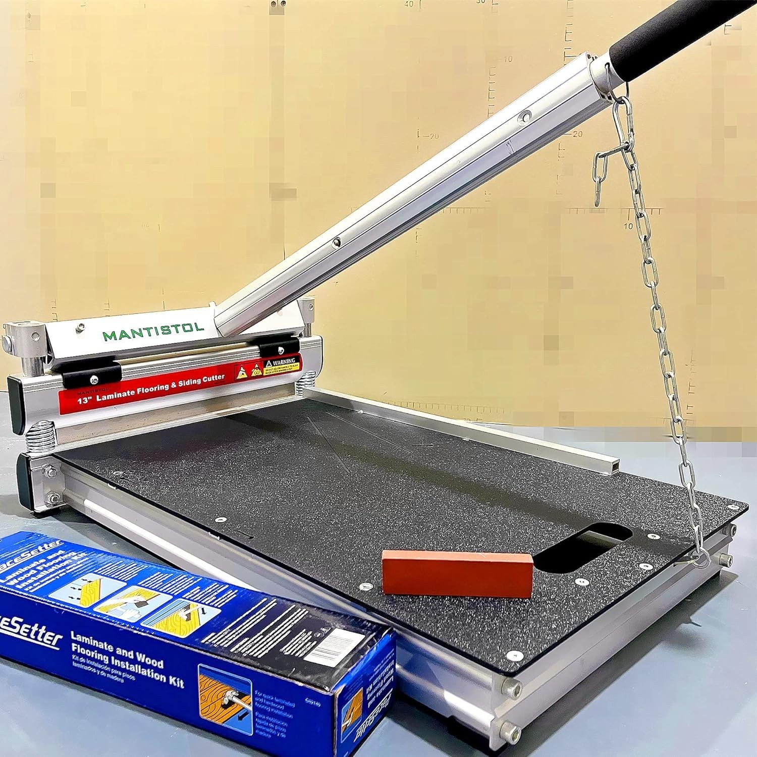 Heavy Duty 13″ Floor Cutter – Precision Angles, LVP/SPC/WPC, Aluminum