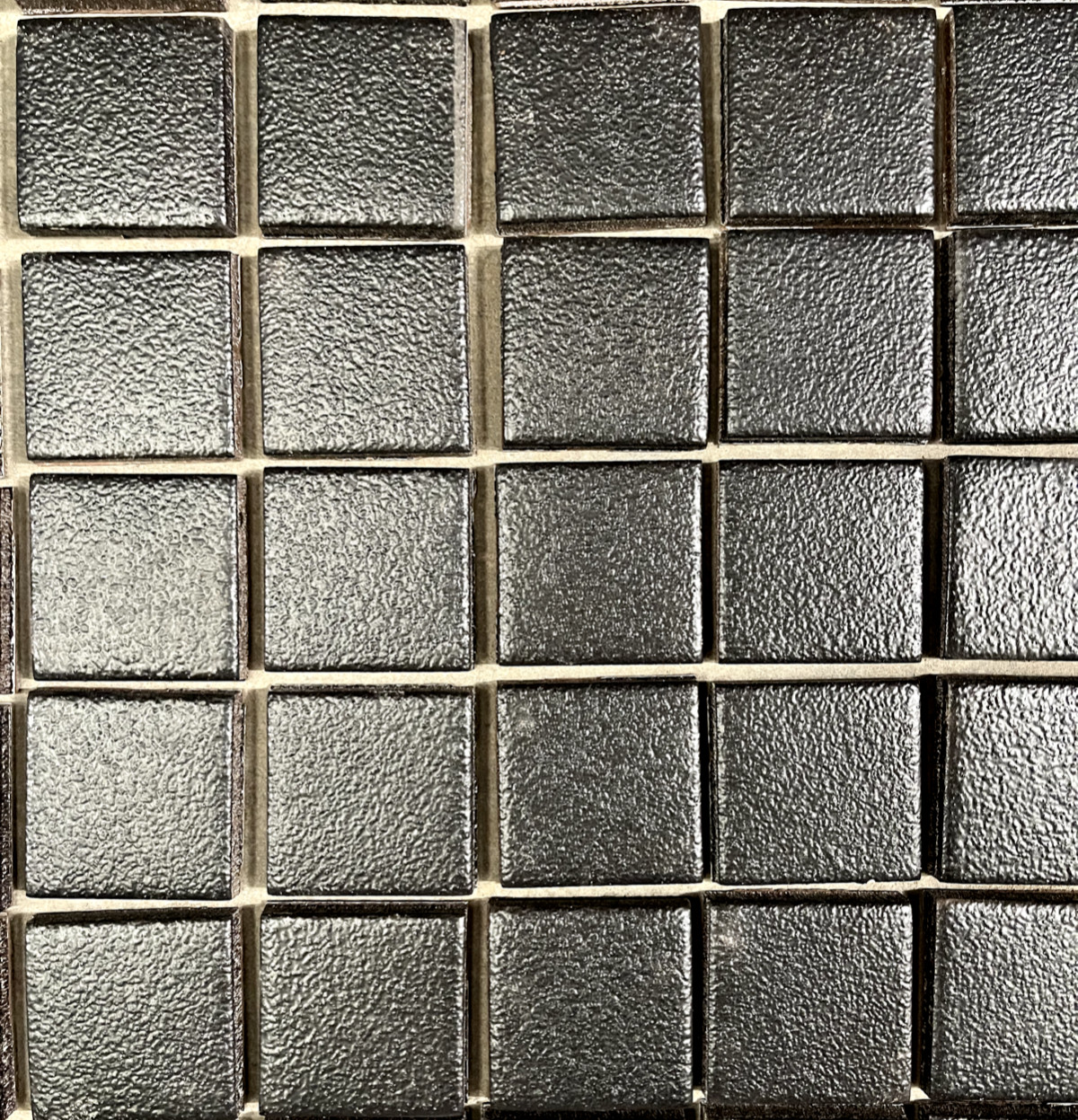 Black Textured Wall Tile 2×2 Bathroom Wall Ceramic Summitville C# I68 5 SQ FT