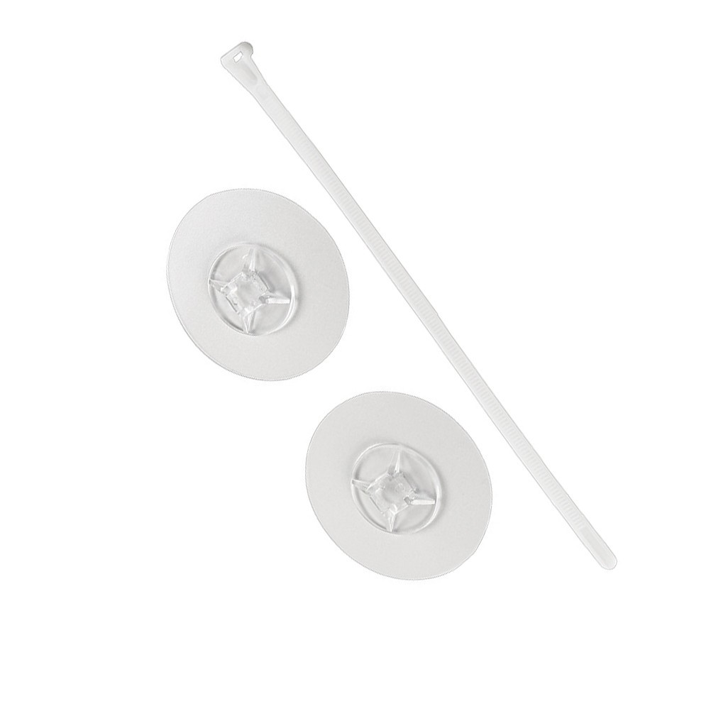 2 Sets Nylon Safety Furniture Fixer Reusable Anti-Shake Strap Transparent