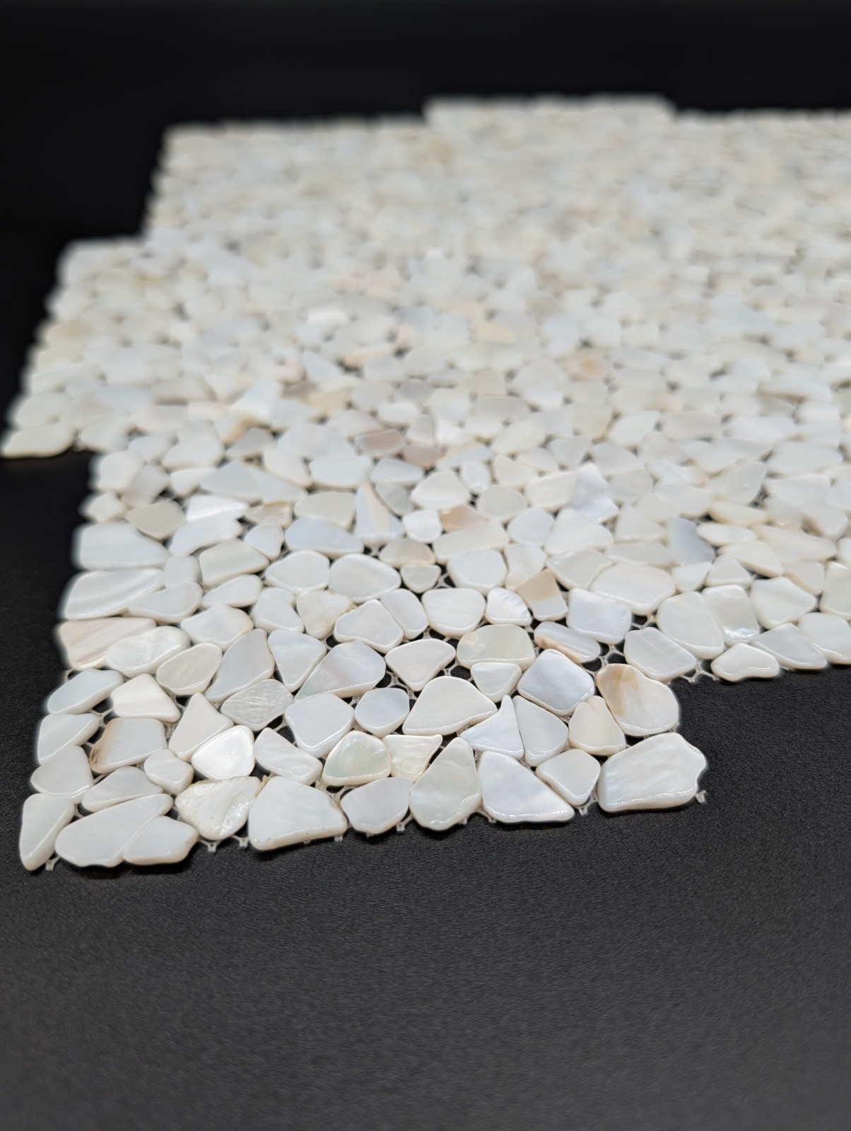 Pebble Mosaic Tile, Backsplash Tile, Bathroom Tile 12″X12″ Sheet