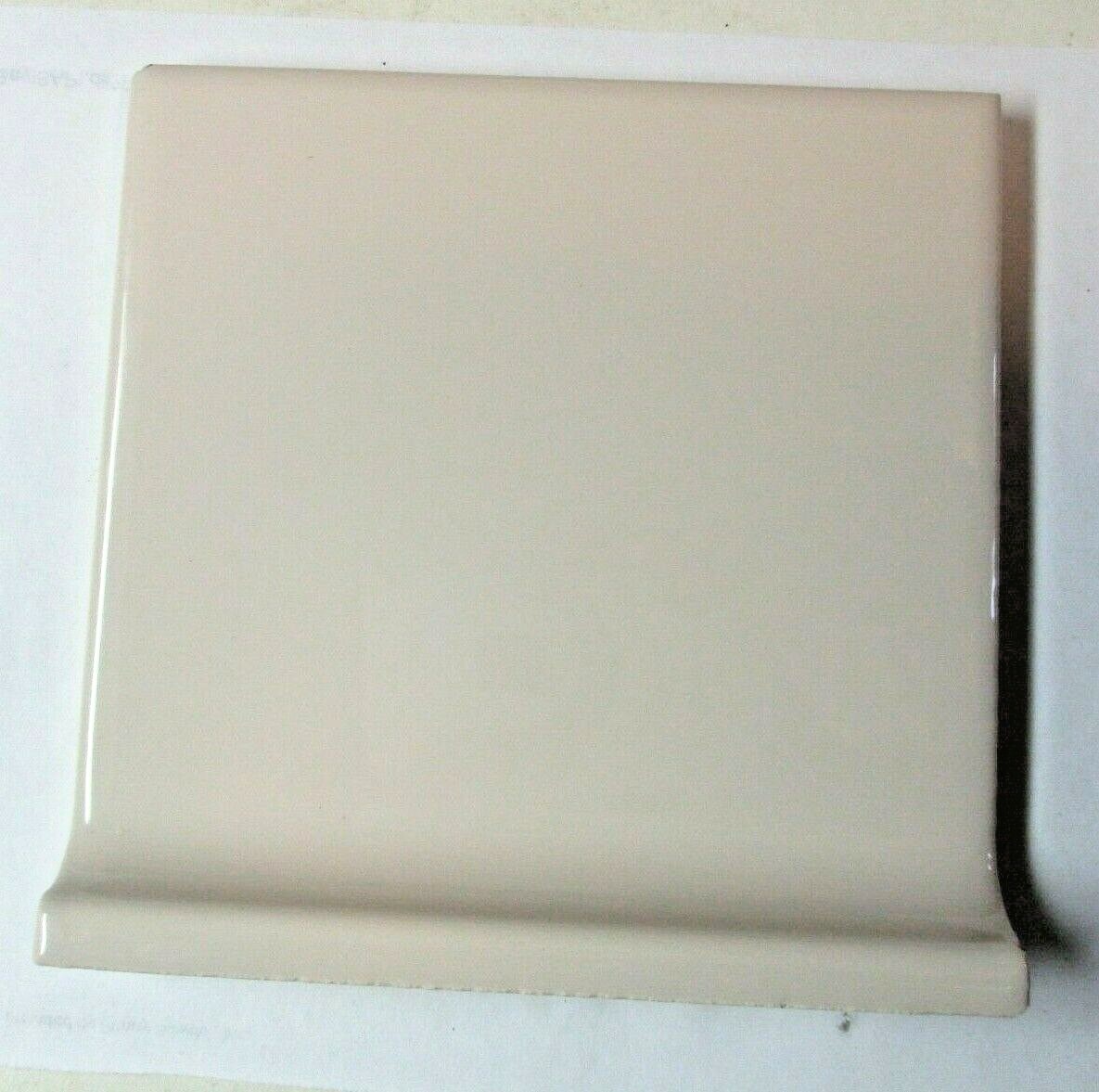 1 Cove Base Radius Wall Tile Indonesia 619284415815 Beige Gloss Ceramic 4-1/4″