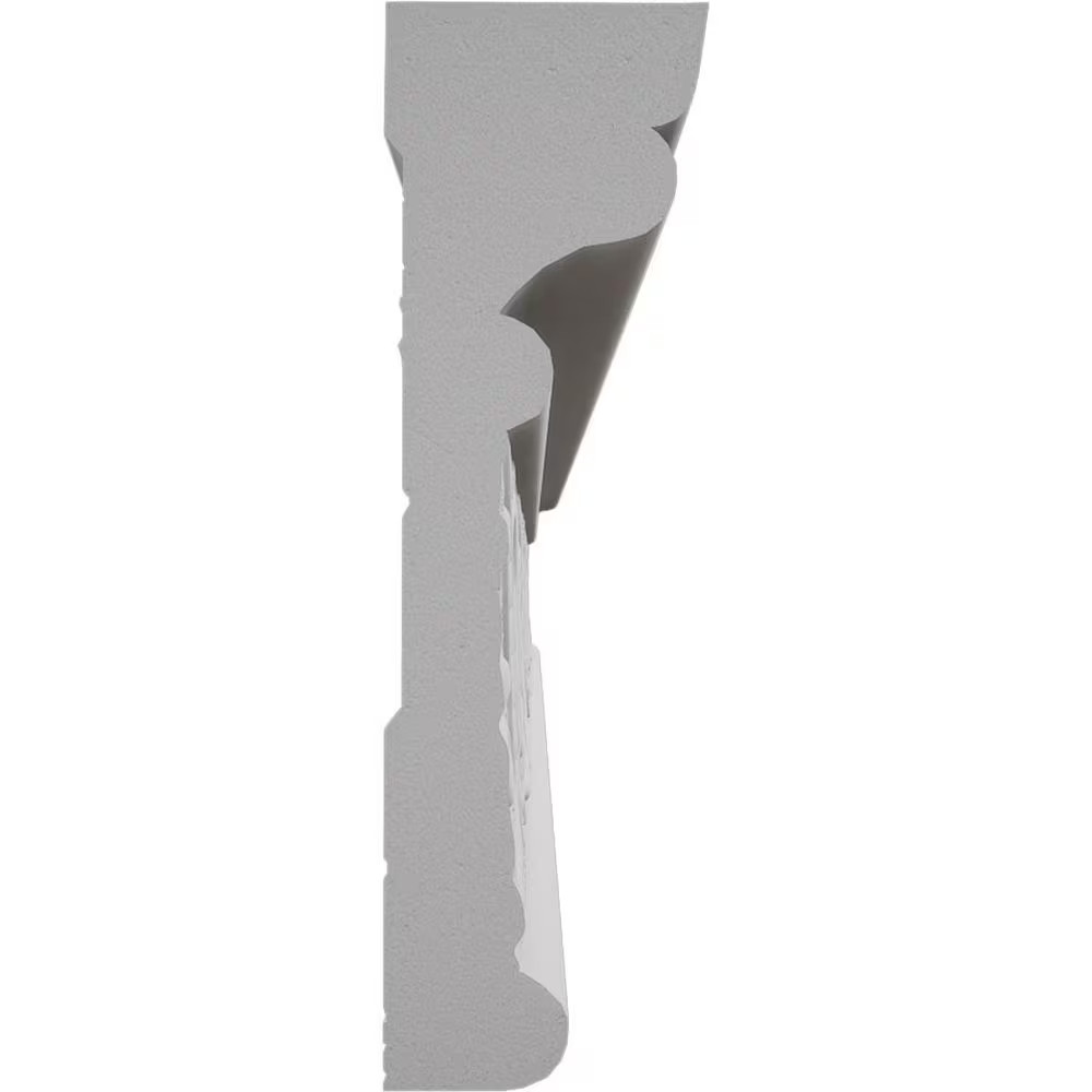 6702 11/16 In. X 3-1/2 In. X 8 Ft. PVC Composite White Casing Molding
