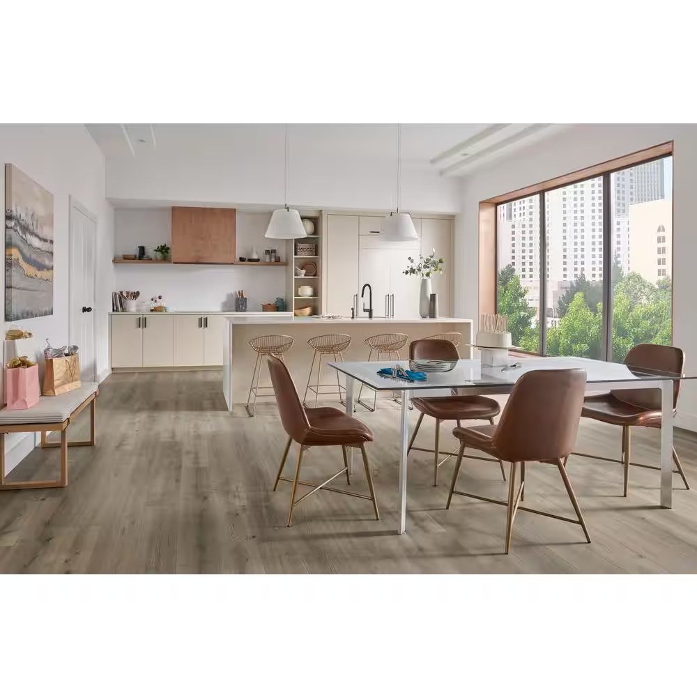 XP+ Stone Haven Oak 10 Mm T X 7.4 In. W Waterproof Laminate Wood Flooring (24.5