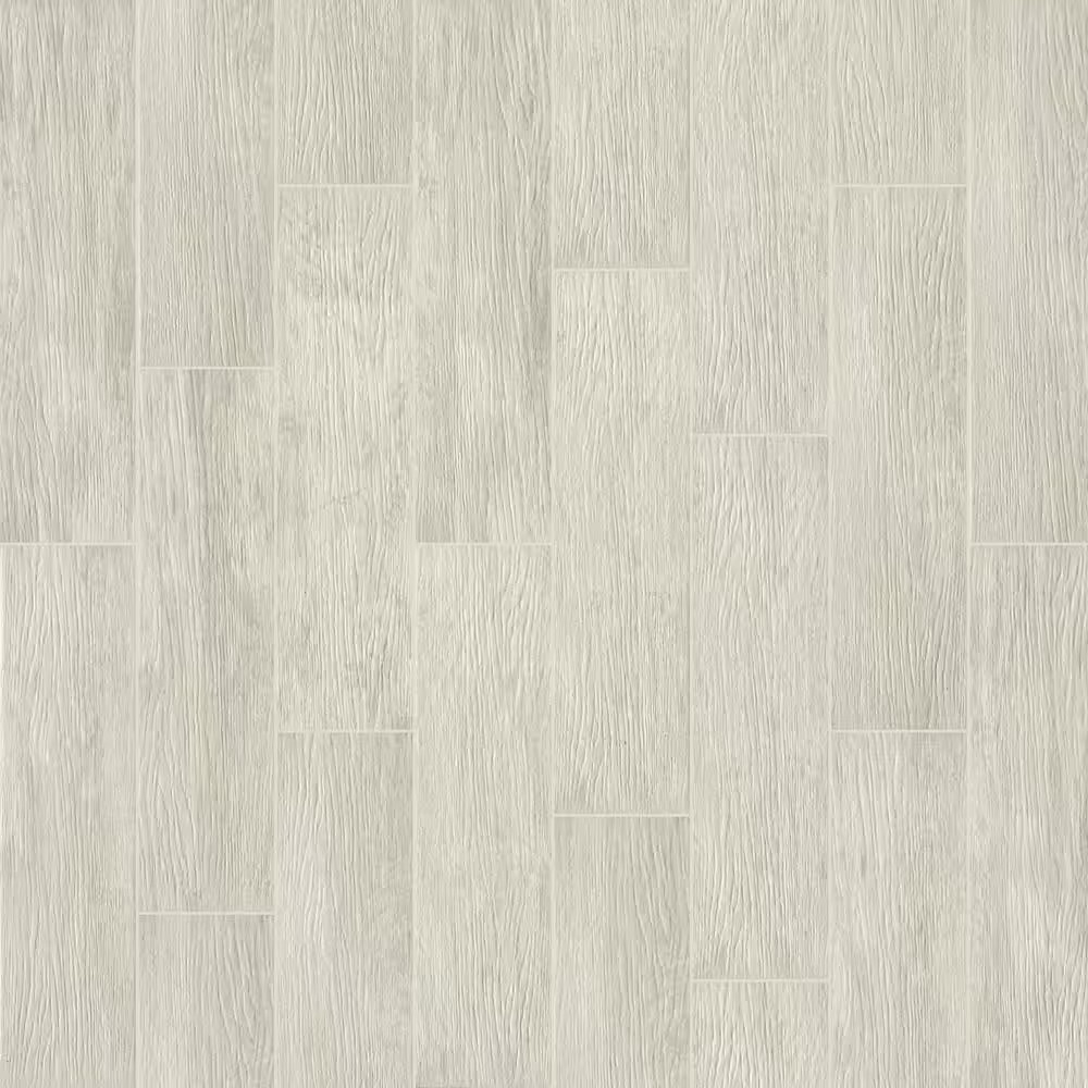 Capel Bianco 6 In. X 24 In. Matte Ceramic Wood Look Floor and Wall Tile (17 Sq.