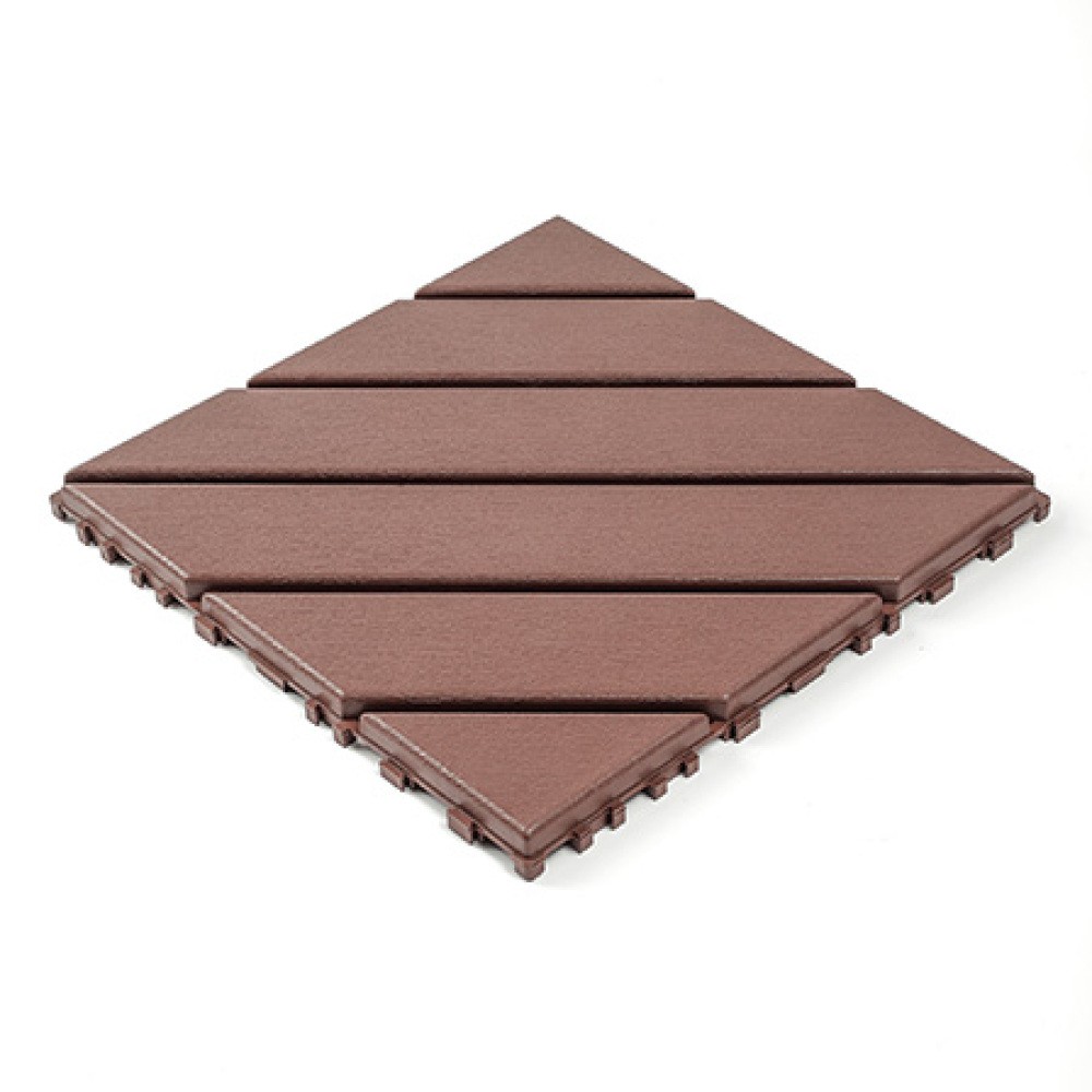 44x Plastic Interlocking Decking Tiles 12×12 Inches Backyard Pool Decking Tiles