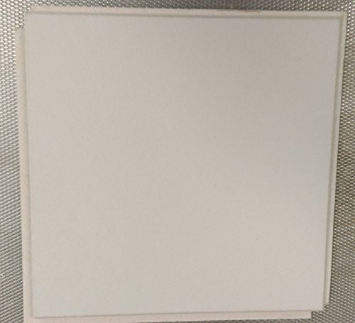 Ceiling Tiles 32 Pack 12×12 Smooth White Gypsum Staple Up Tongue and Groove