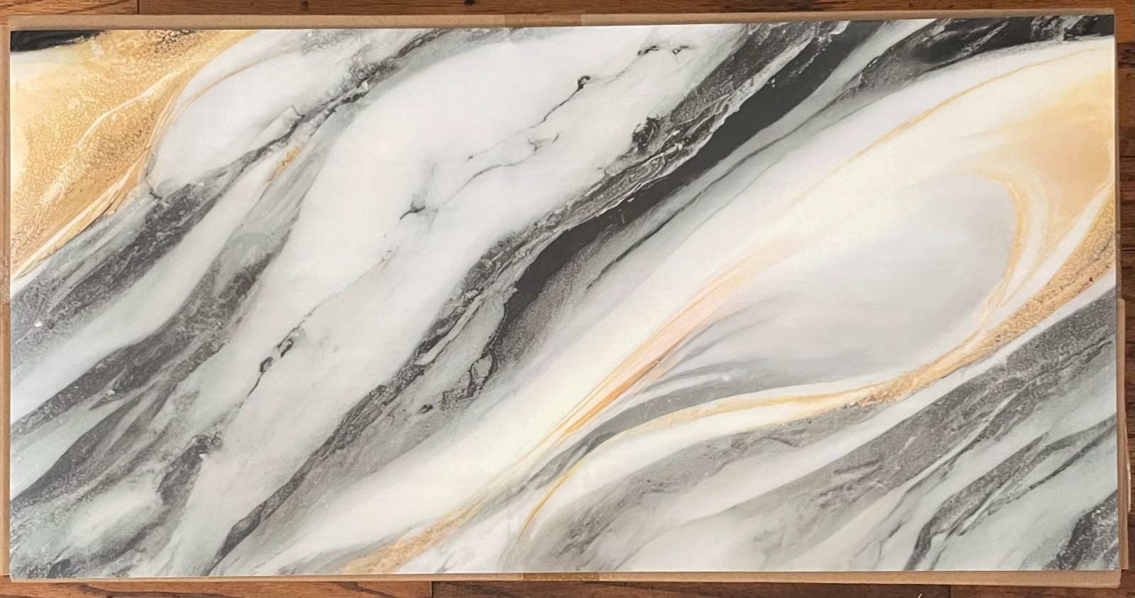 40pcs Marble Backsplash Tiles Stick Waterproof Foam Panels PVC Wall Sticker