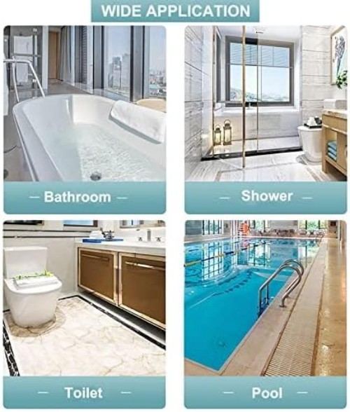 12 Pack 11.8″ x 11.8″ Interlocking Floor Tiles with Drain Holes Soft PVC Non …
