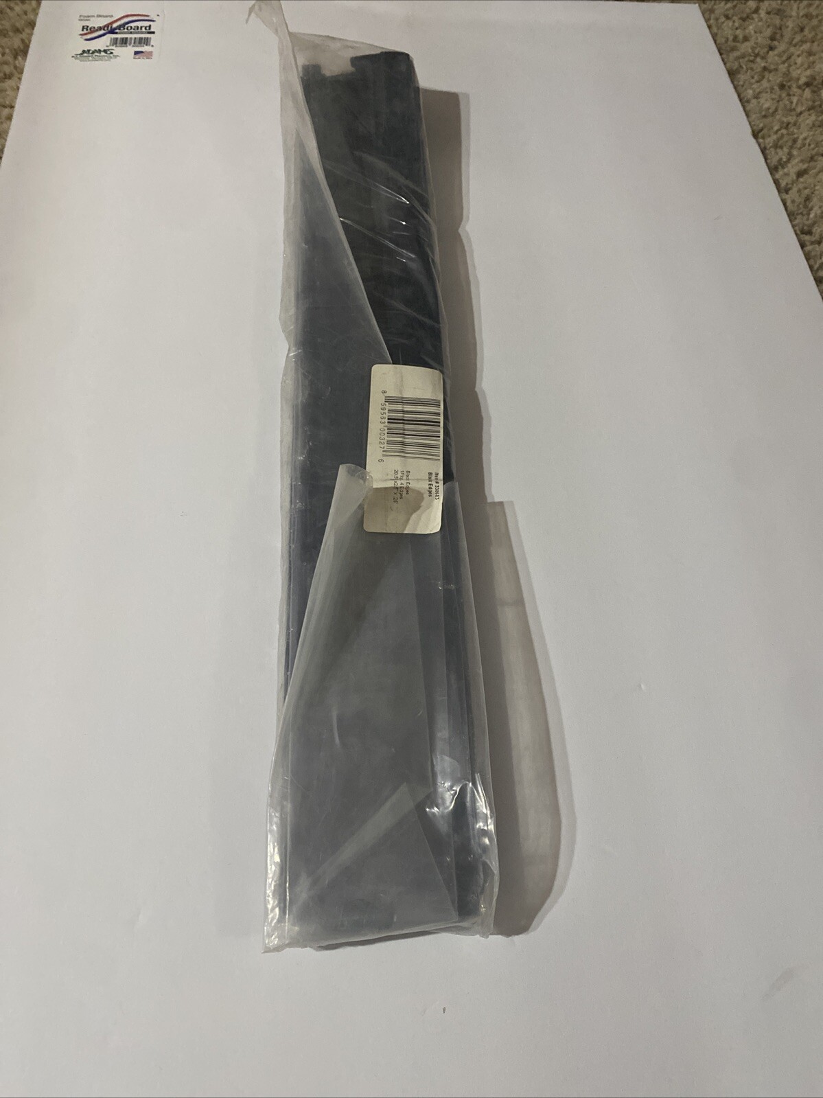 Blue Hawk Floor Tile Edges 4 Pack Solid PVC Edges 20.5″ x 2.5 ” x .25″