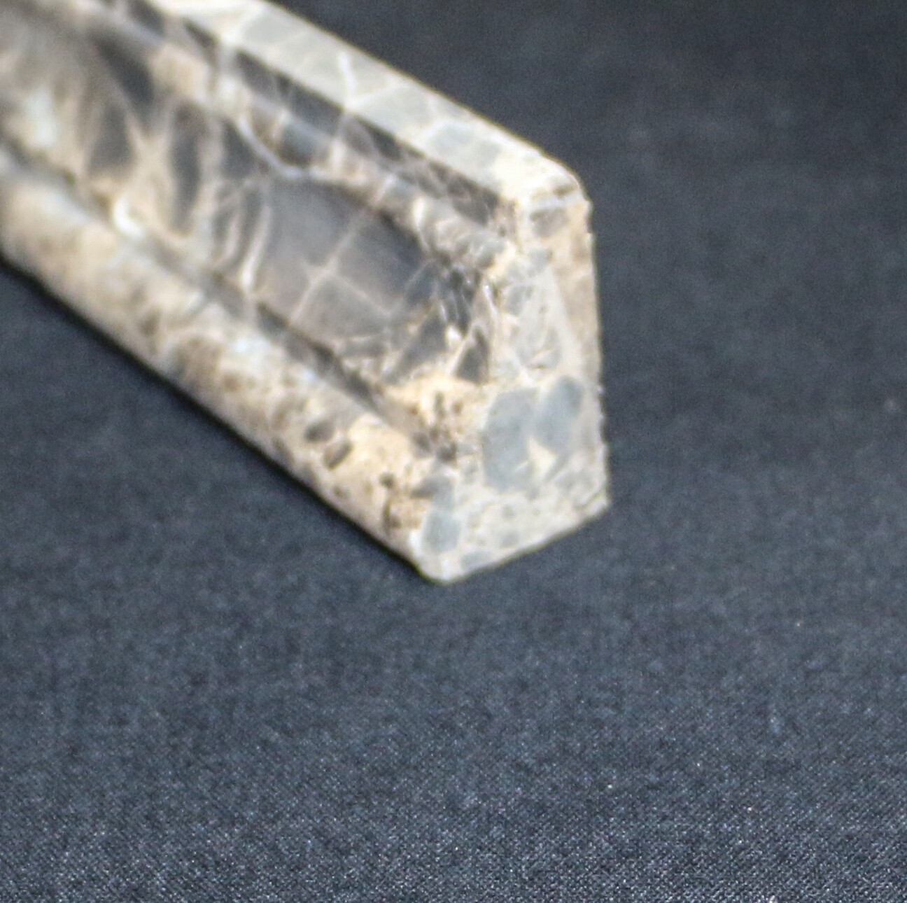 Emperador Dark Marble Chair Rail Wall Natural Stone Bathroom Kitchen 12x1x2 CR-1