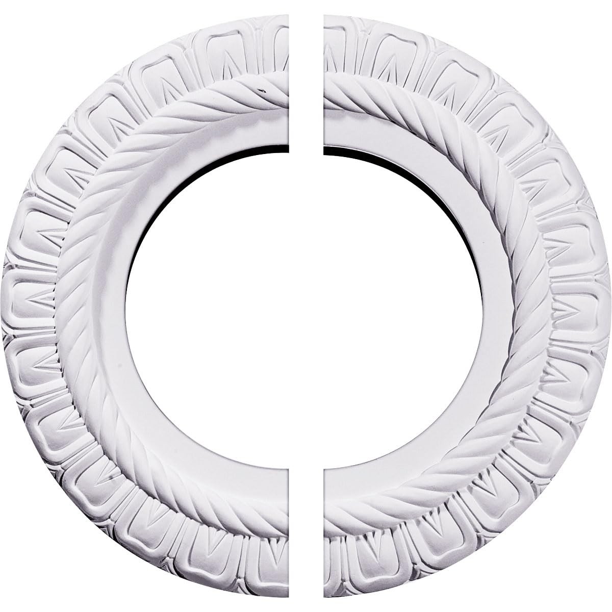 Ekena Millwork 10 5/8″OD x 5 10 x 5 3/4″ID x 1/2″P, Factory Primed