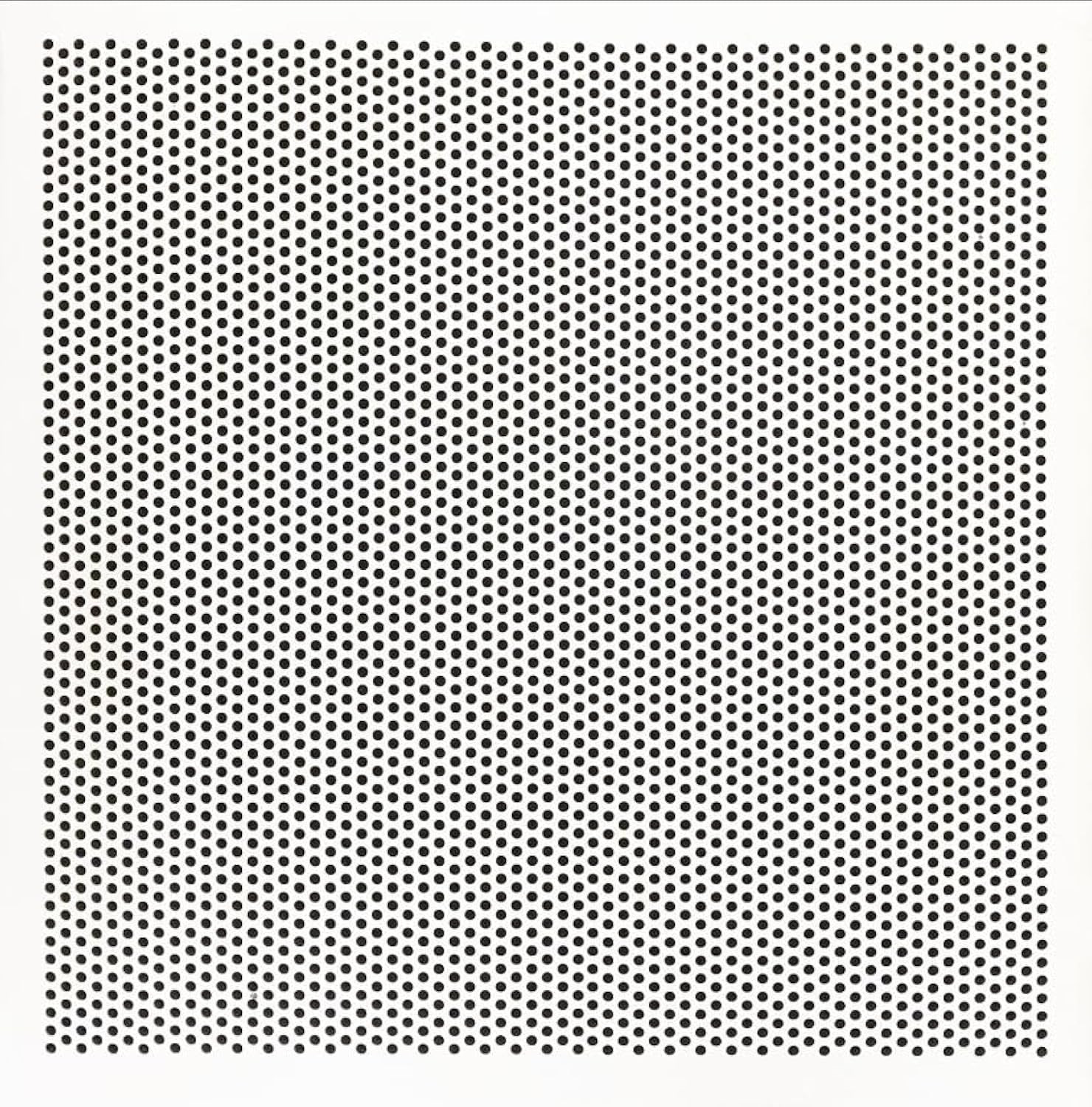 2′ x 2′ White Perforated Ceiling Tiles – 5 Pack with 1/4″ Holes, Easy Install